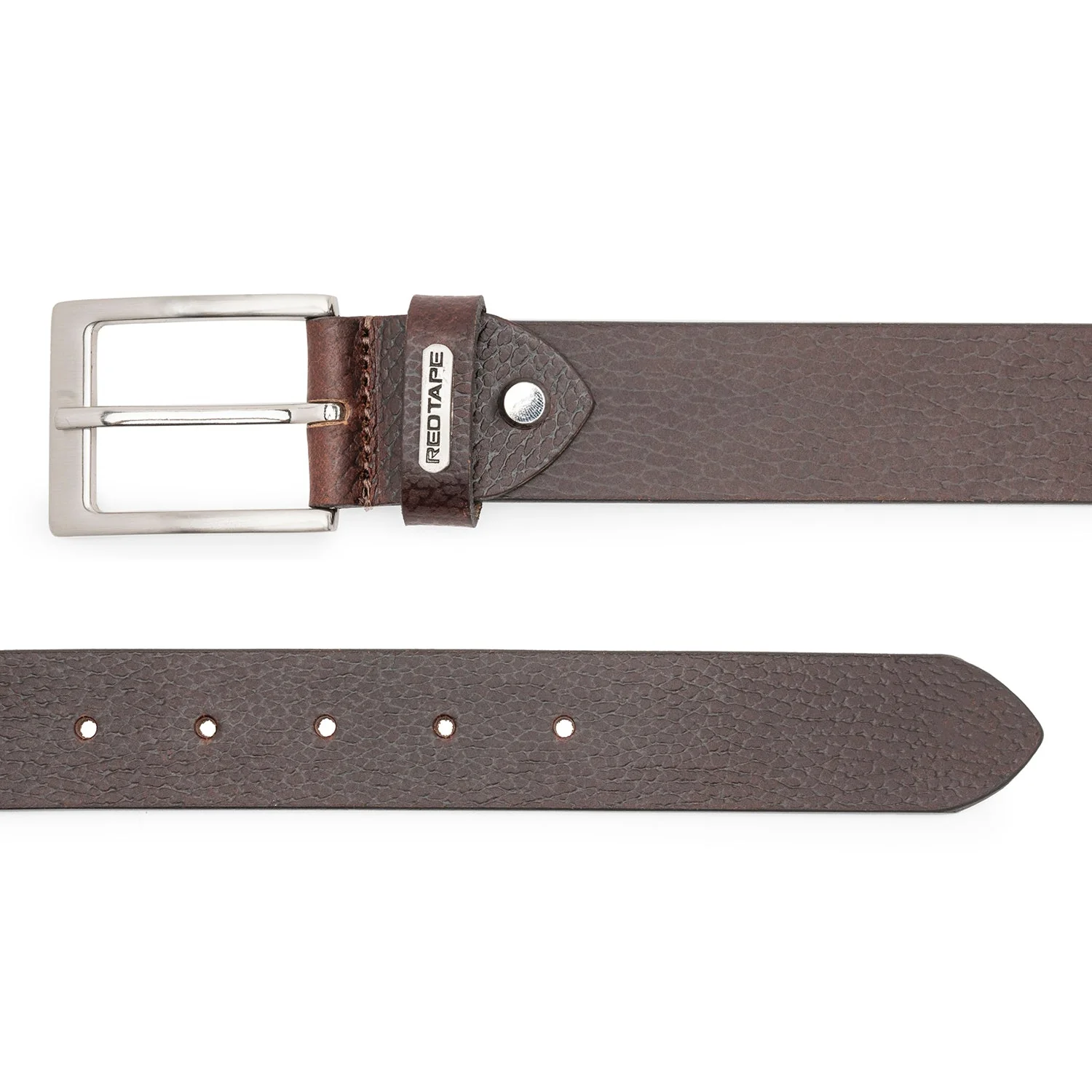 Textured Leather Belt For Men | Classic and Durable - Image 5