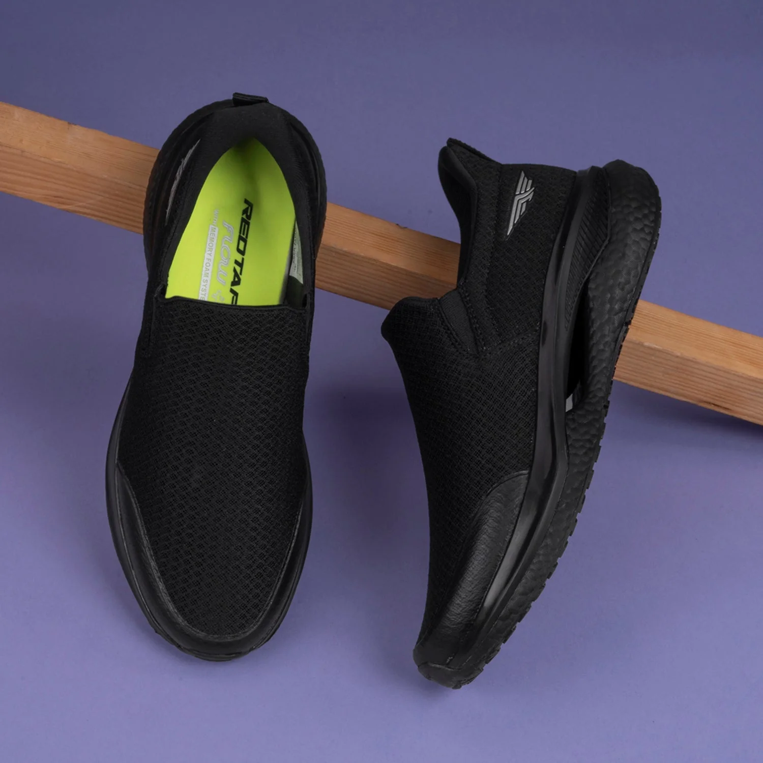 Walking Shoes for Men Classic Rounded Toe, Soothing Insole & Slip-On Comfort - Image 4