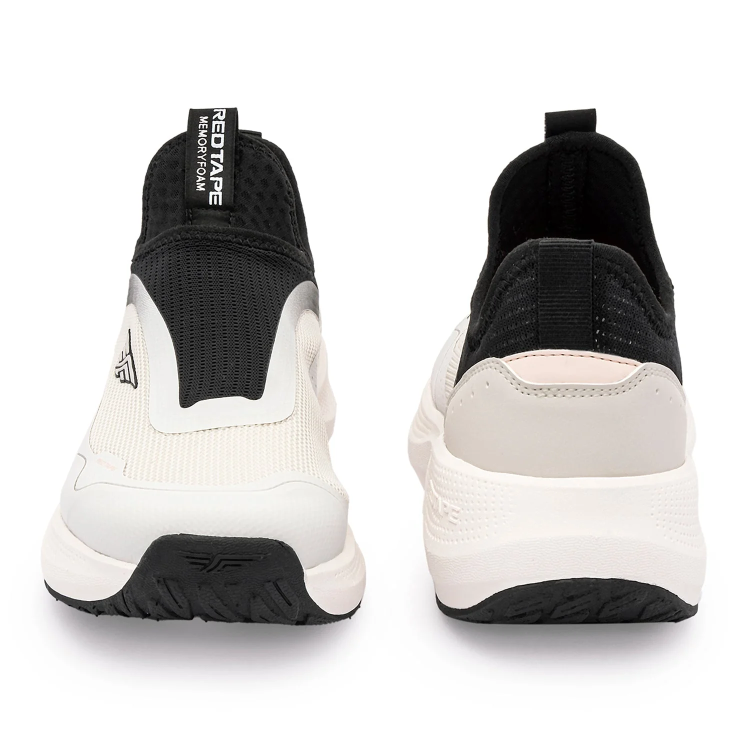 Walking Shoes for Women in White | Slip-On Shoes - Image 4