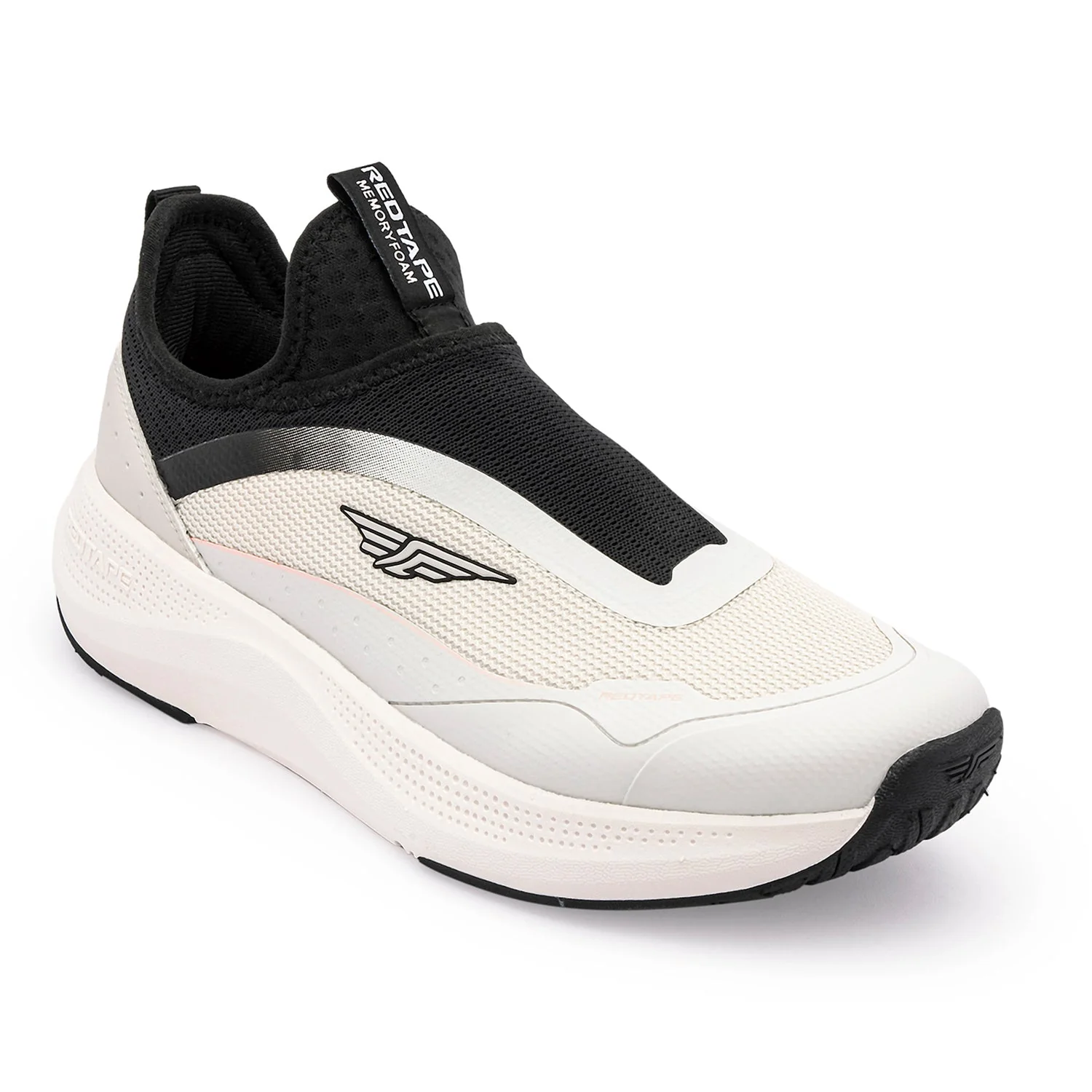 Walking Shoes for Women in White | Slip-On Shoes - Image 7