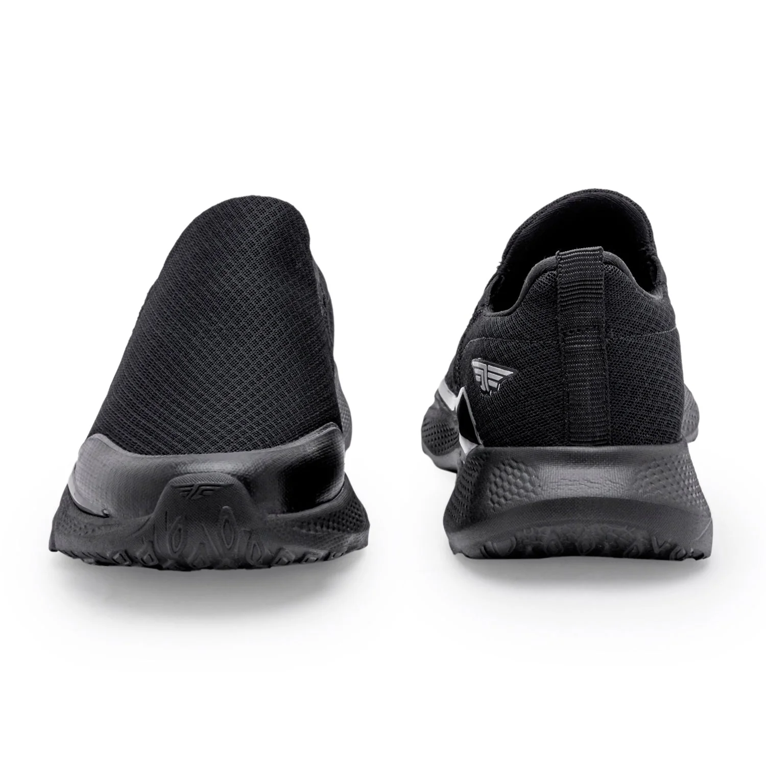 Walking-Slip-On-Shoes-for-Men-in-Black-|-Low-Cut-Walking-Shoes. - Image 4