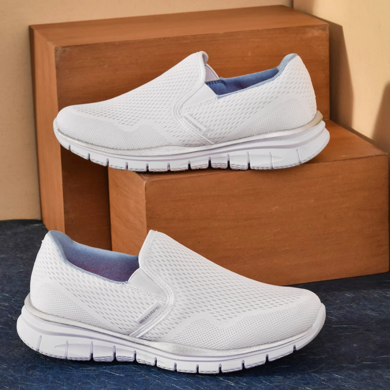 Walking Slip-On Shoes for Women | Slip-On Comfort, Cushioned Support, Lightweight Design & Everyday Wear - Image 6