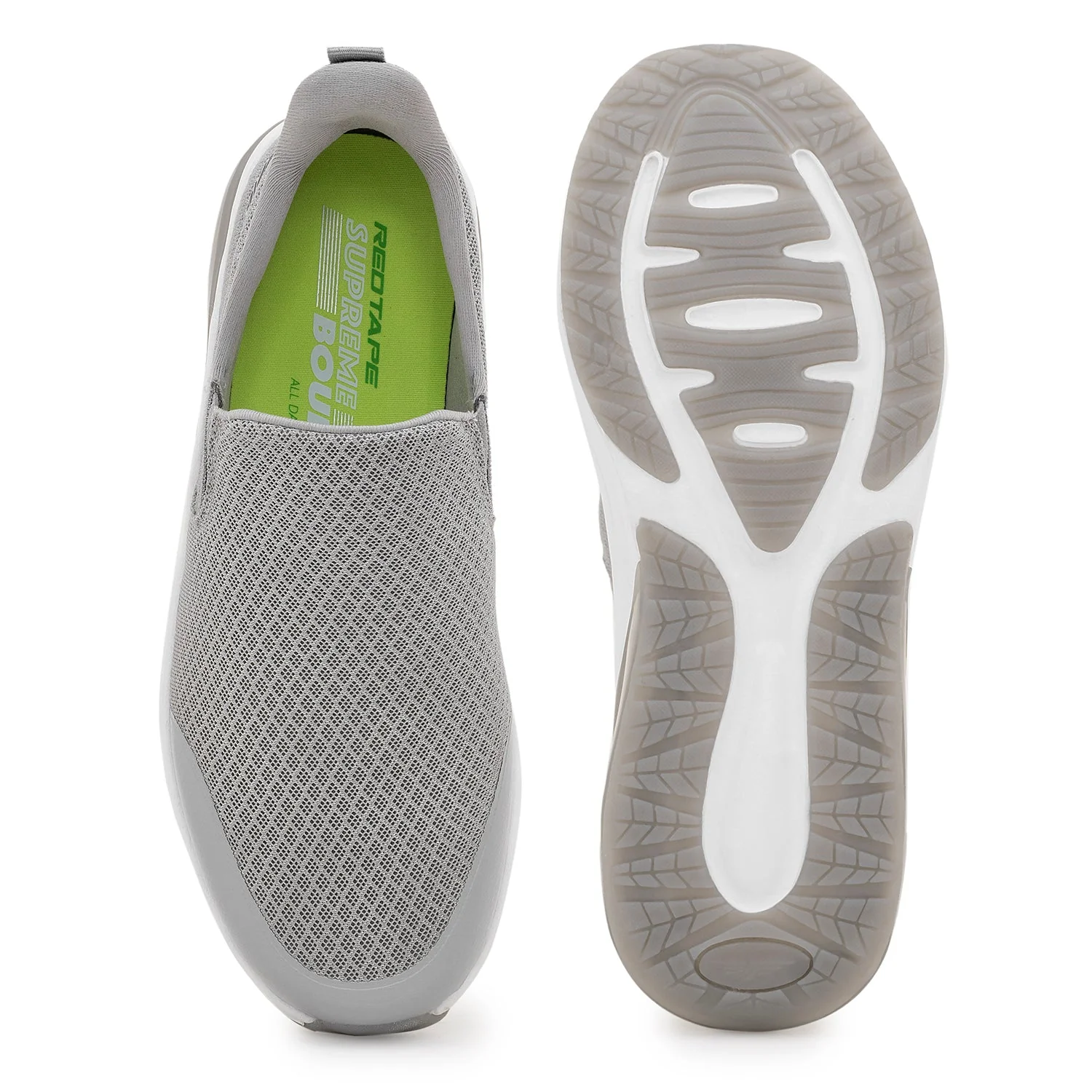 Walking Slipon Shoes for Men in Grey - Image 5