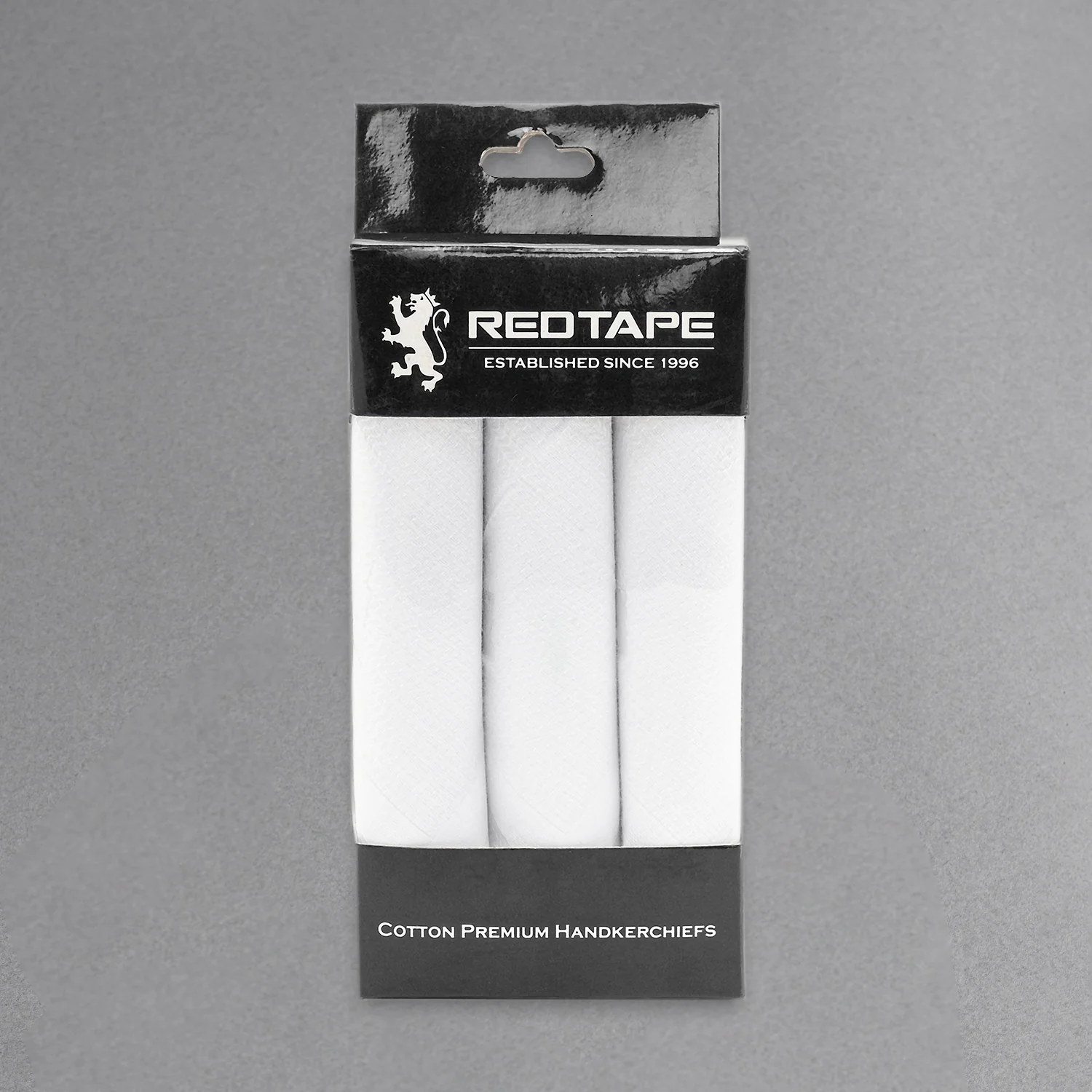 White Handkerchief for Men Pack of 3 Pairs - Image 3