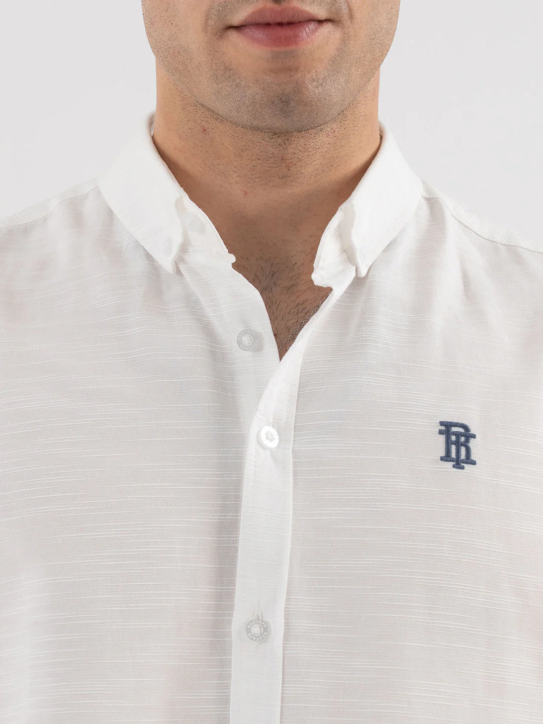 Red Tape White Shirt for Men - Image 4