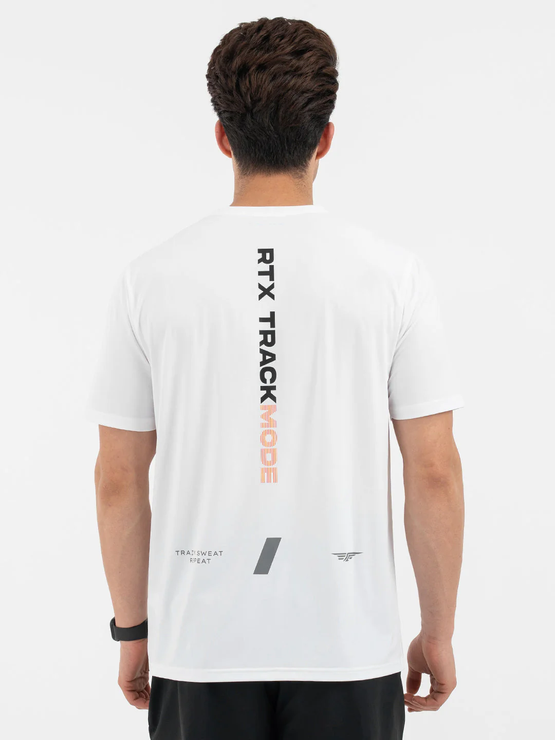 Red Tape White T-Shirt for Men | Graphic Activewear - Image 3