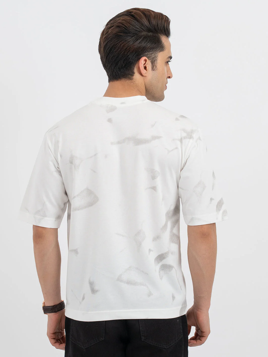 White T Shirt for Men - Image 3