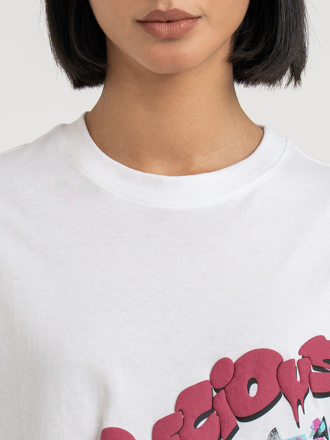 White T-Shirt for Women - Image 4