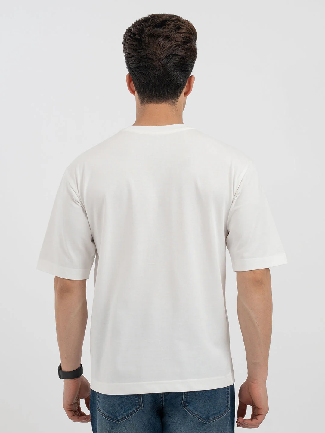 Red Tape White T-Shirt for Men - Image 3