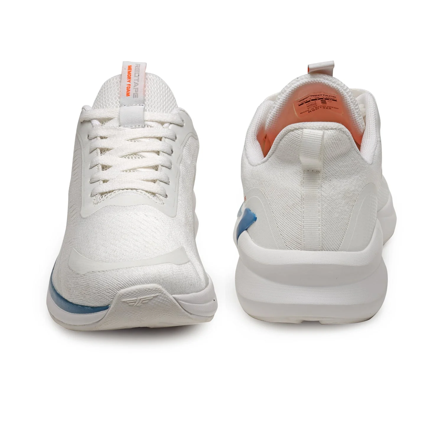 White Athleisure Sports Shoes for Men - Image 4