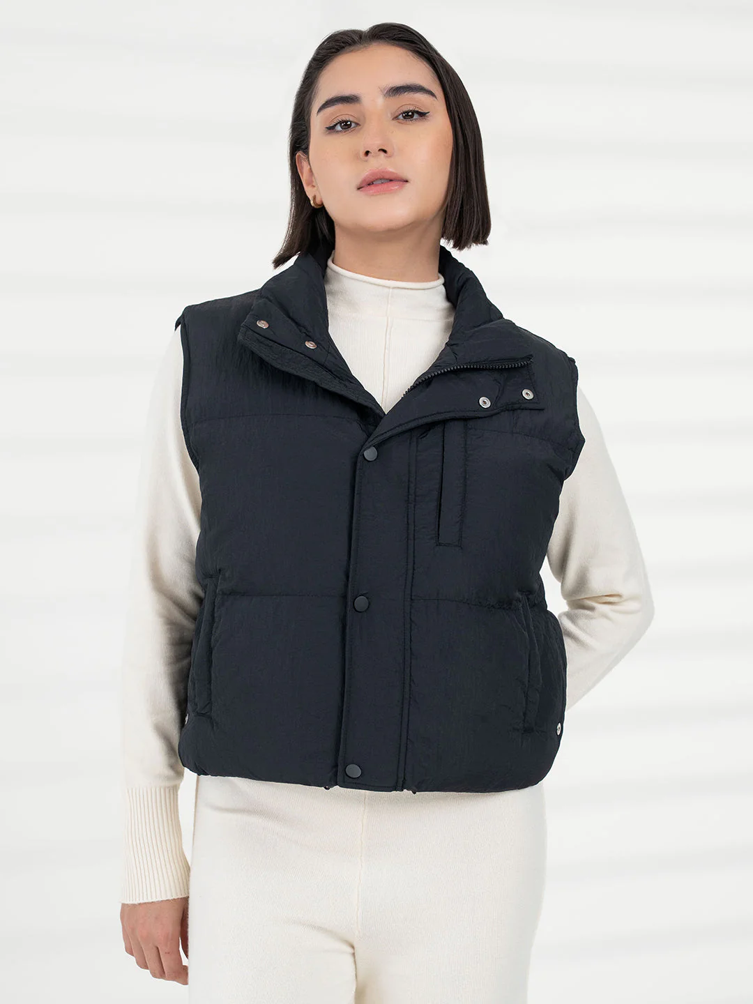 Women Black Jacket | Everyday Functional Wear - Image 2