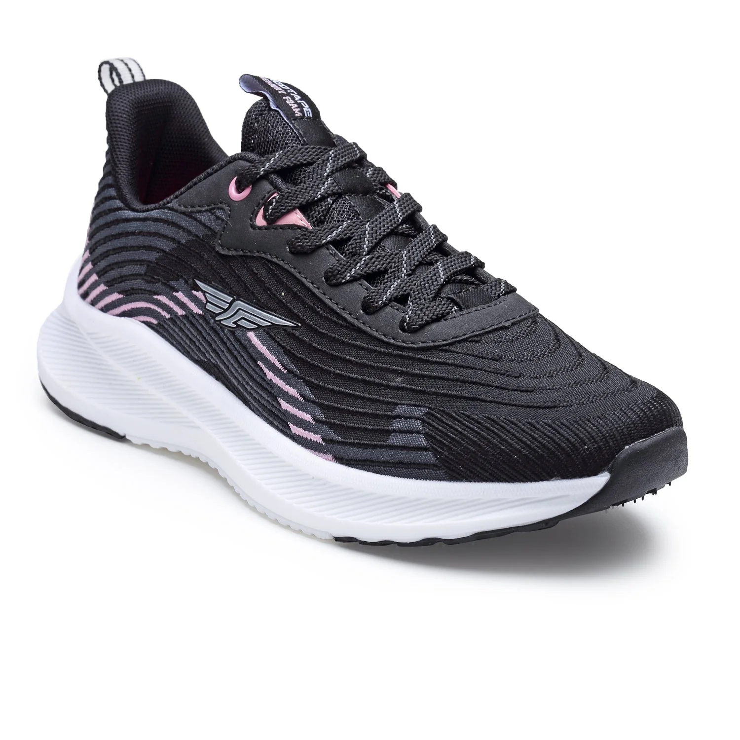 Women Black Walking Shoes - Image 2