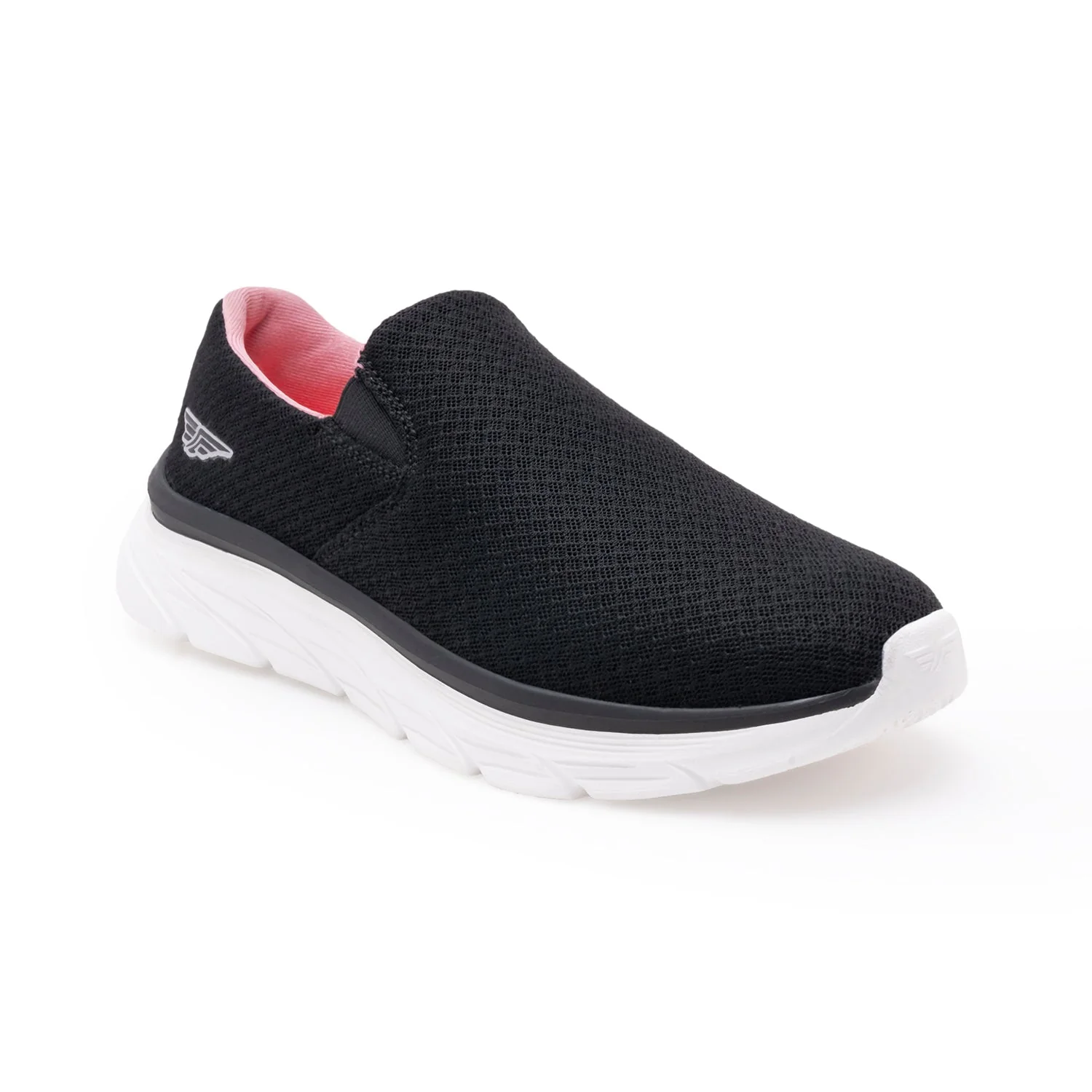 Women Black Walking Shoes - Image 3