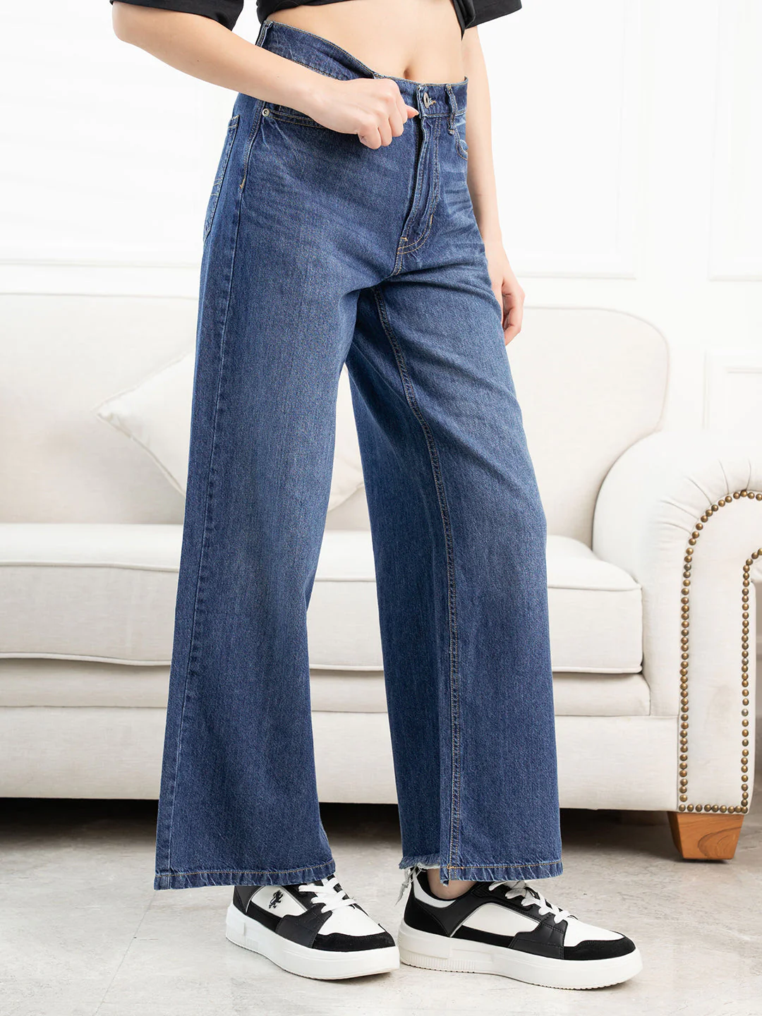Womenâ€™s Denim Blue Jeans` - Image 3