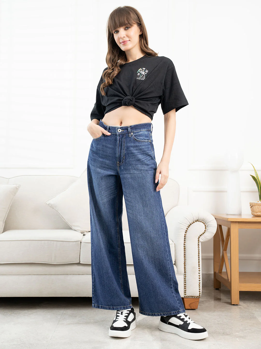 Womenâ€™s Denim Blue Jeans` - Image 6