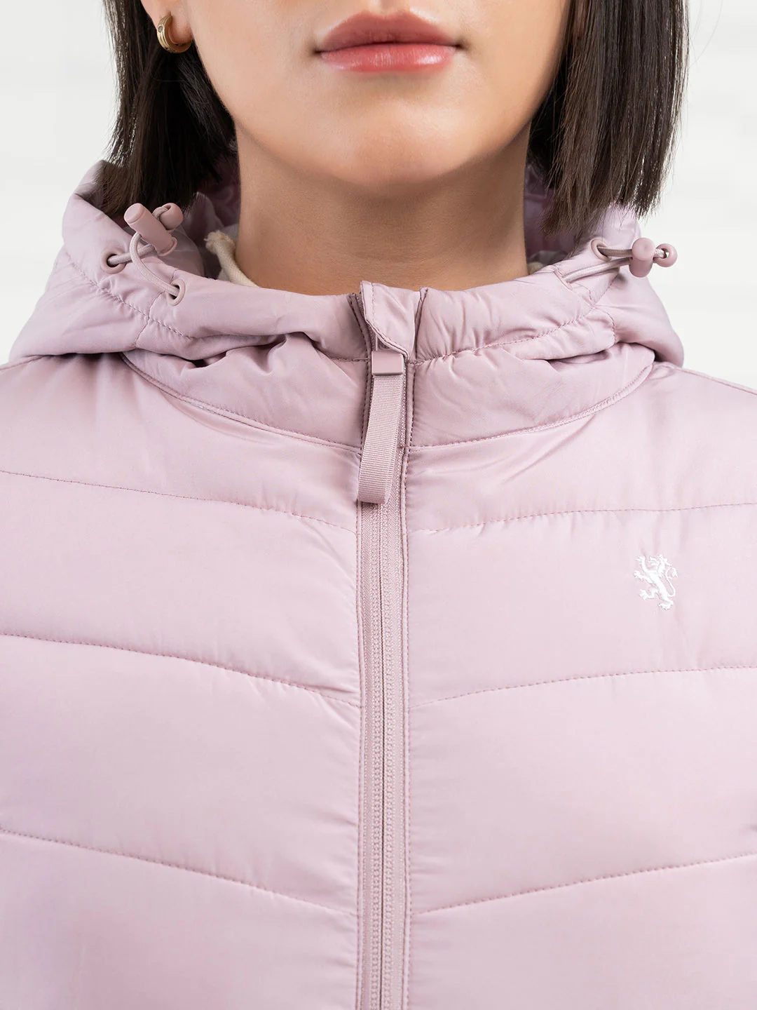 Women Dusty Pink Heatseal Jacket | Everyday Functional Wear - Image 5