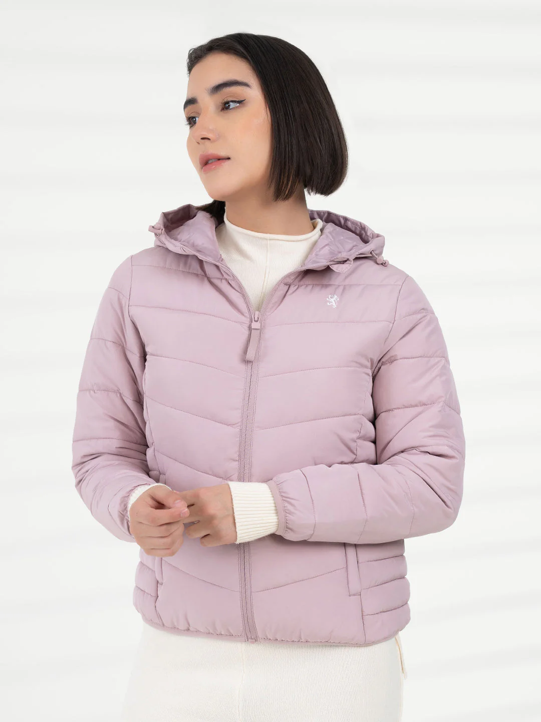 Women Dusty Pink Heatseal Jacket | Everyday Functional Wear - Image 6