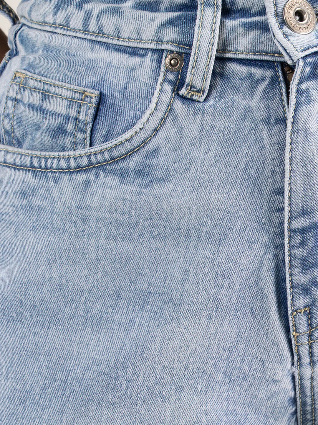 Women Ice Blue Flared Denim | Women's Flared Jeans - Image 4
