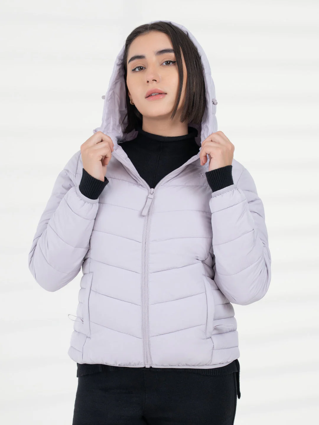Women Lilac Heatseal Jacket | Everyday Functional Wear - Image 2