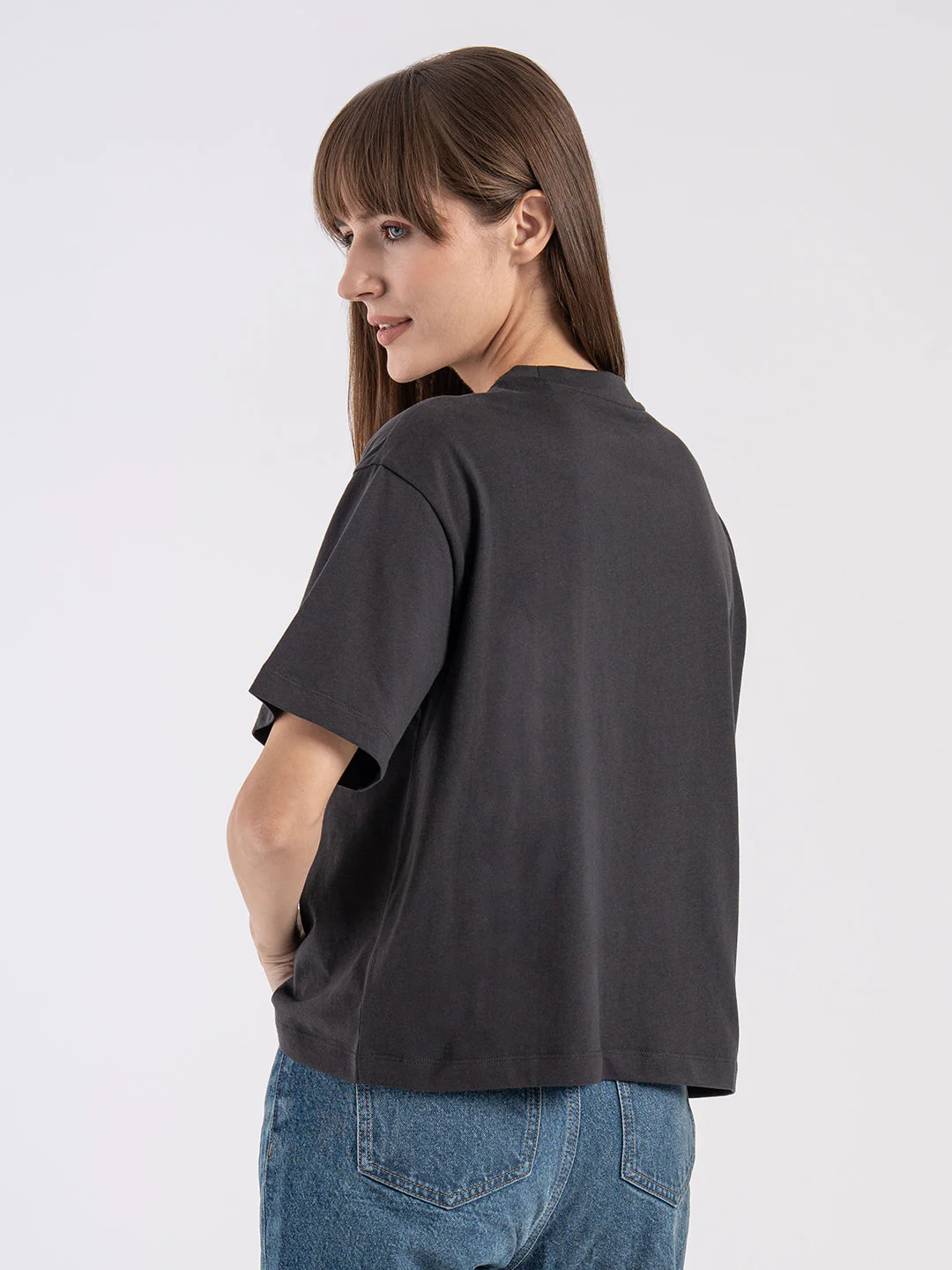Women's Graphic Round Neck T-Shirt - Image 3