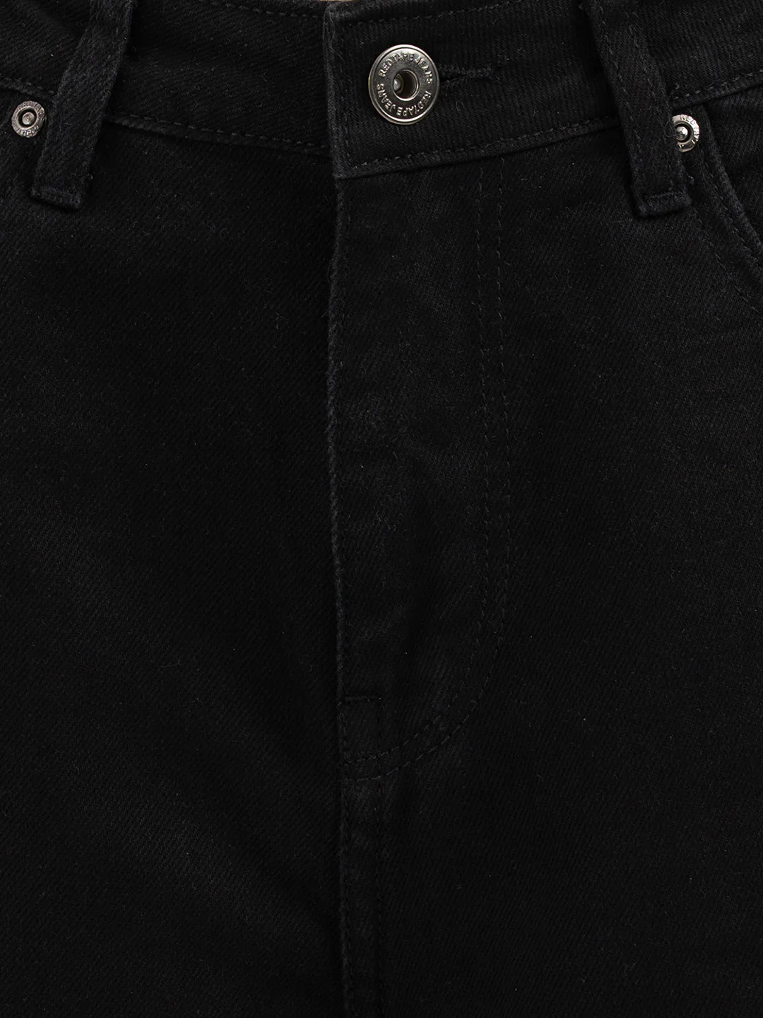 Womenâ€™s Jet Black Baggy Jeans - Image 6