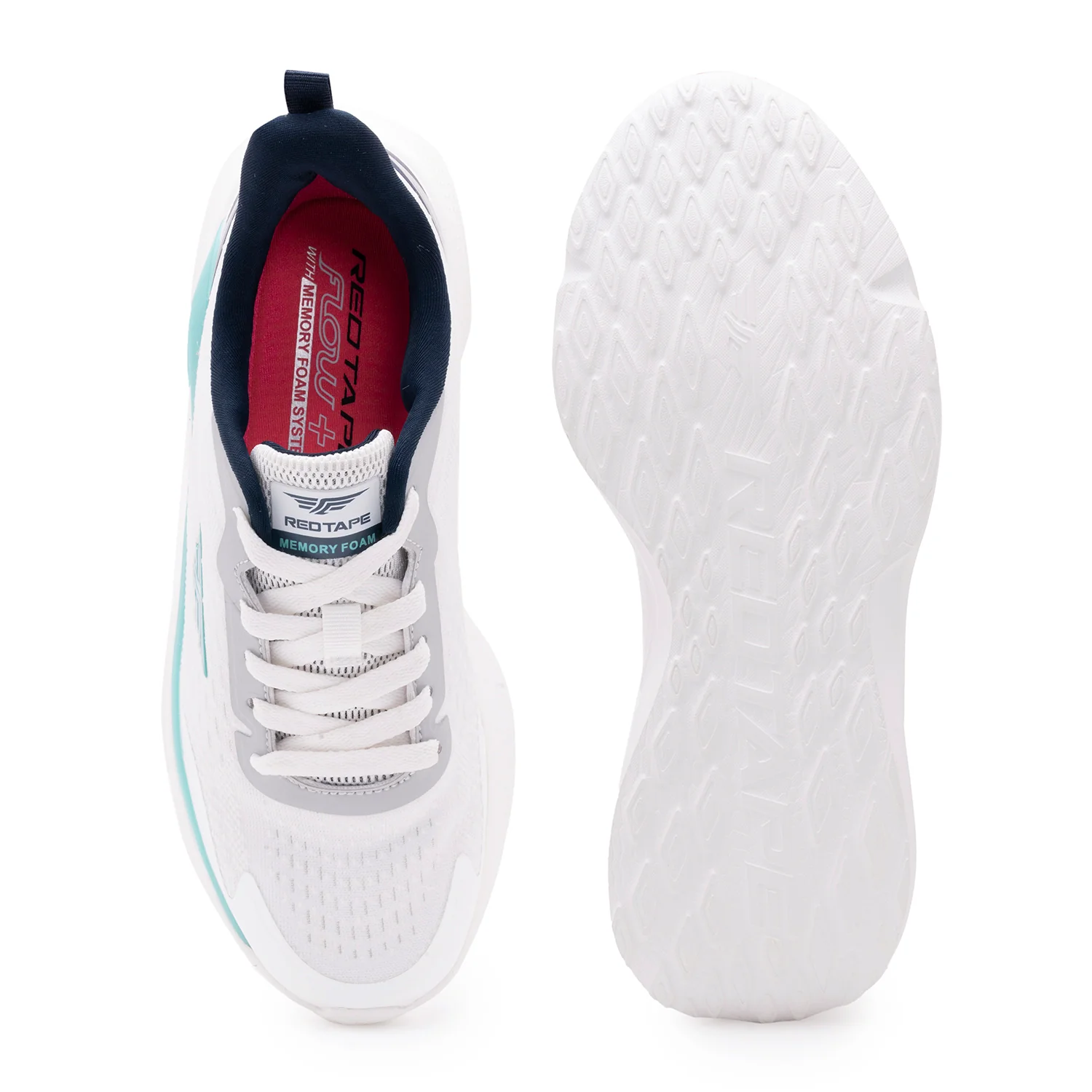 Women White Walking Shoes - Image 5