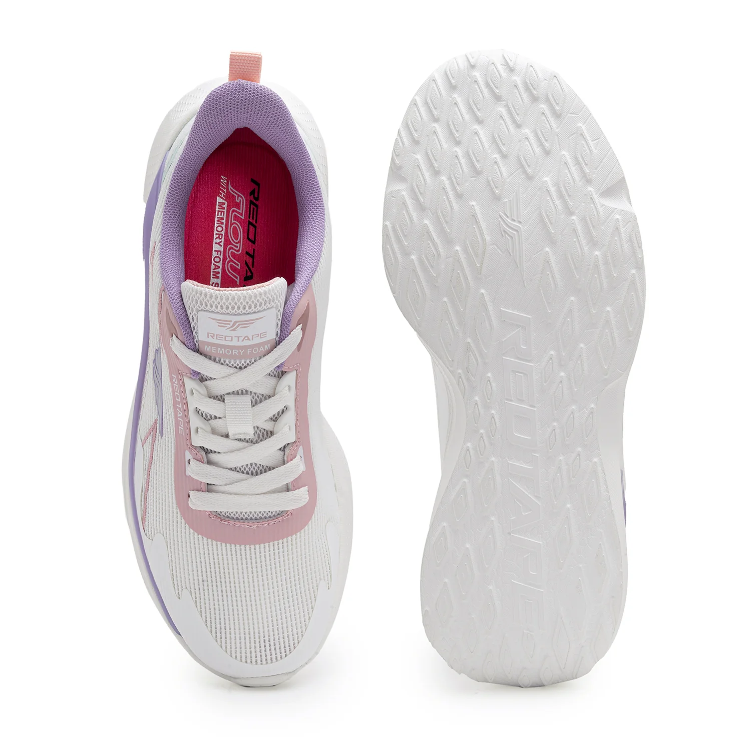 Women White Walking Shoes - Image 5