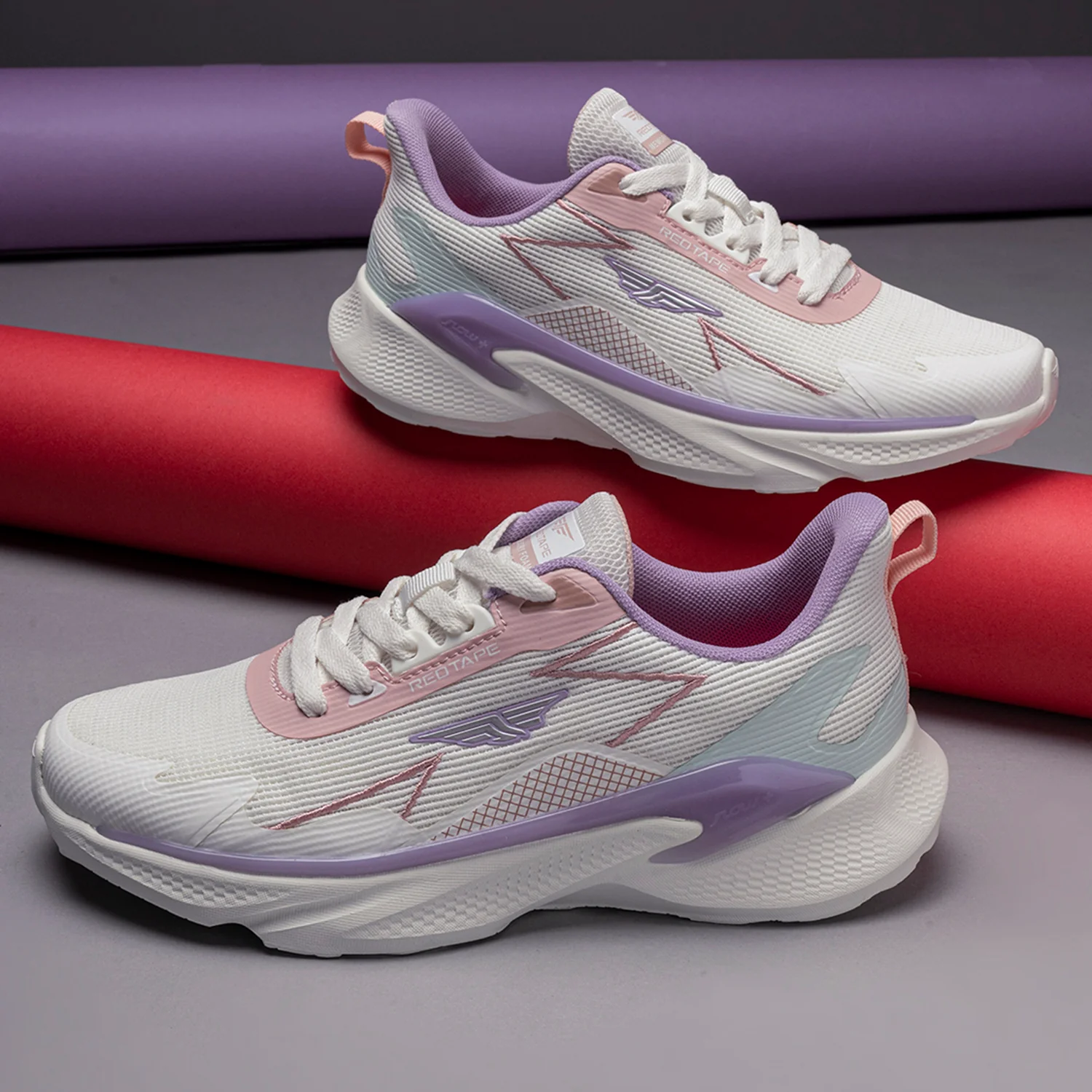 Women White Walking Shoes - Image 6