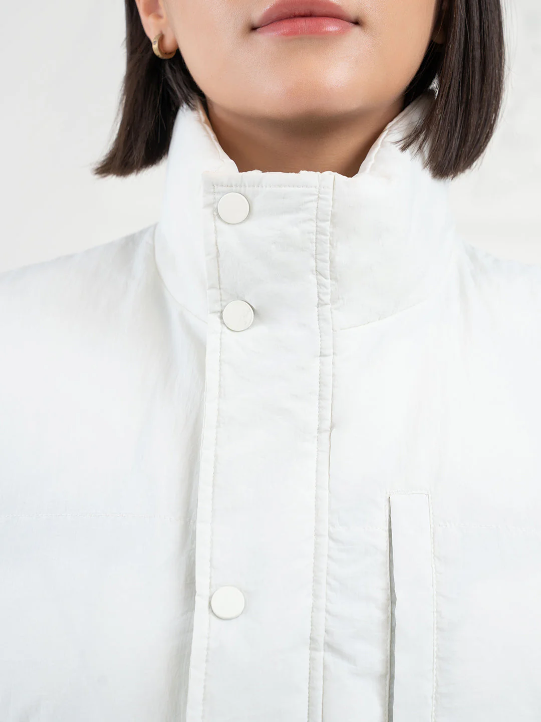 Women Off White Jacket | Everyday Functional Wear - Image 5