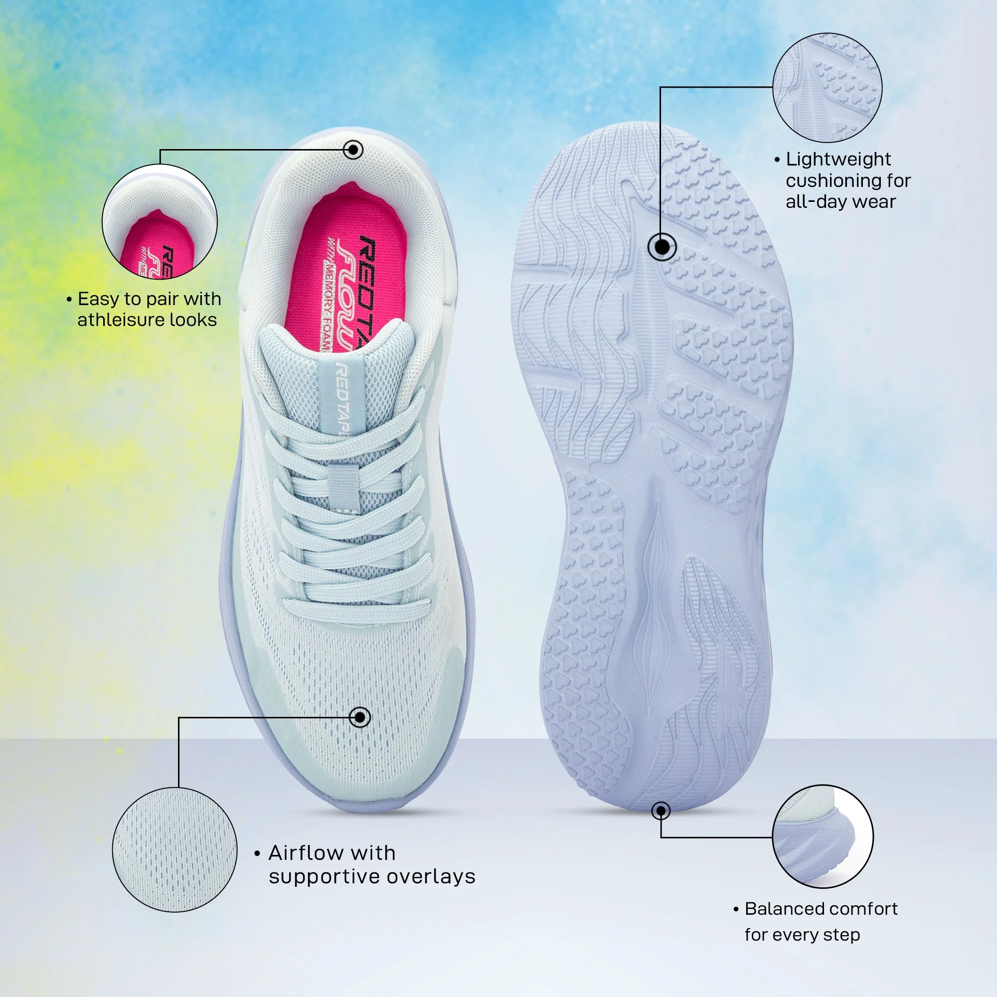 Women's Athleisure Sports Shoes for Active Everyday Style - Image 5