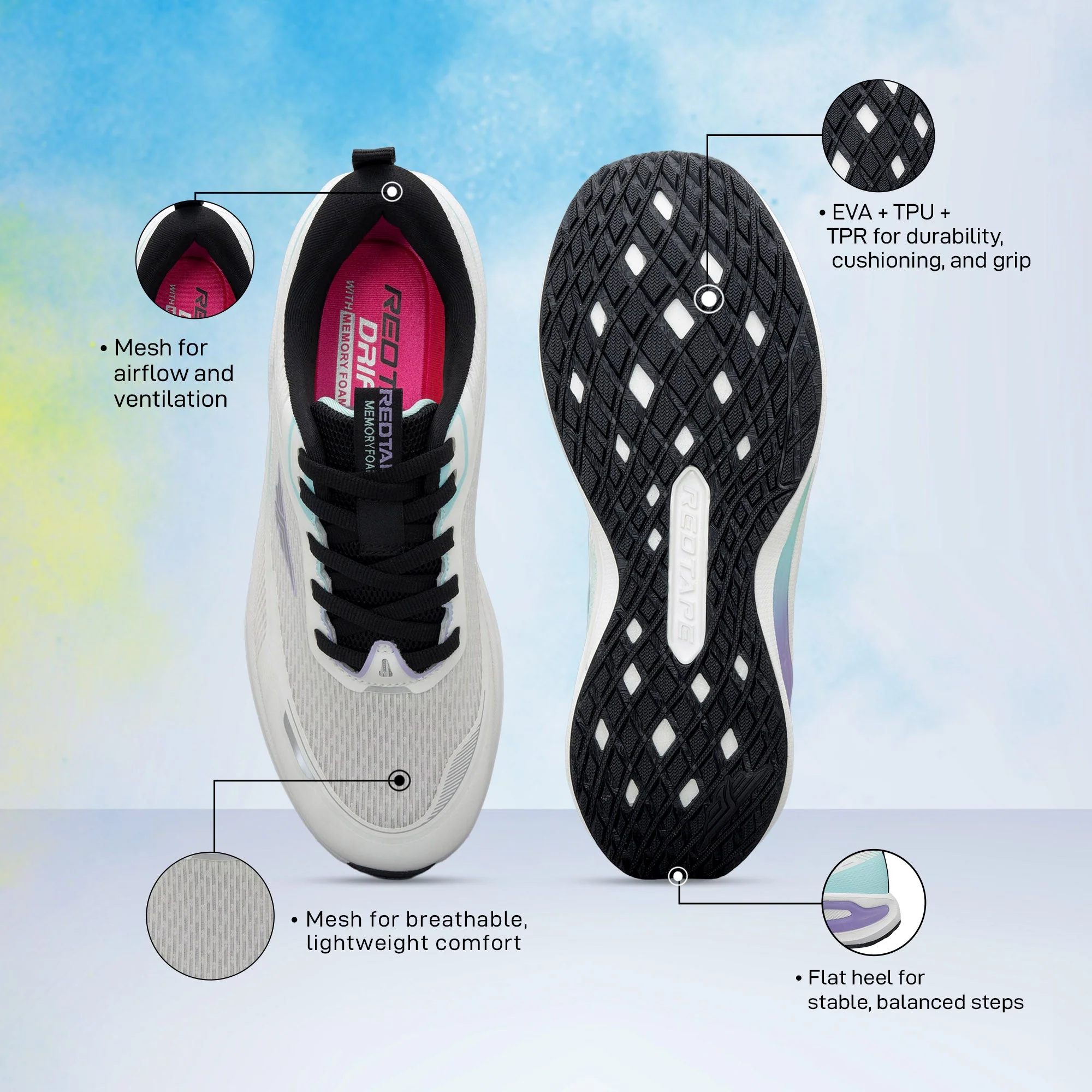 Women's Athleisure Sports Shoes for Active Comfort - Image 5