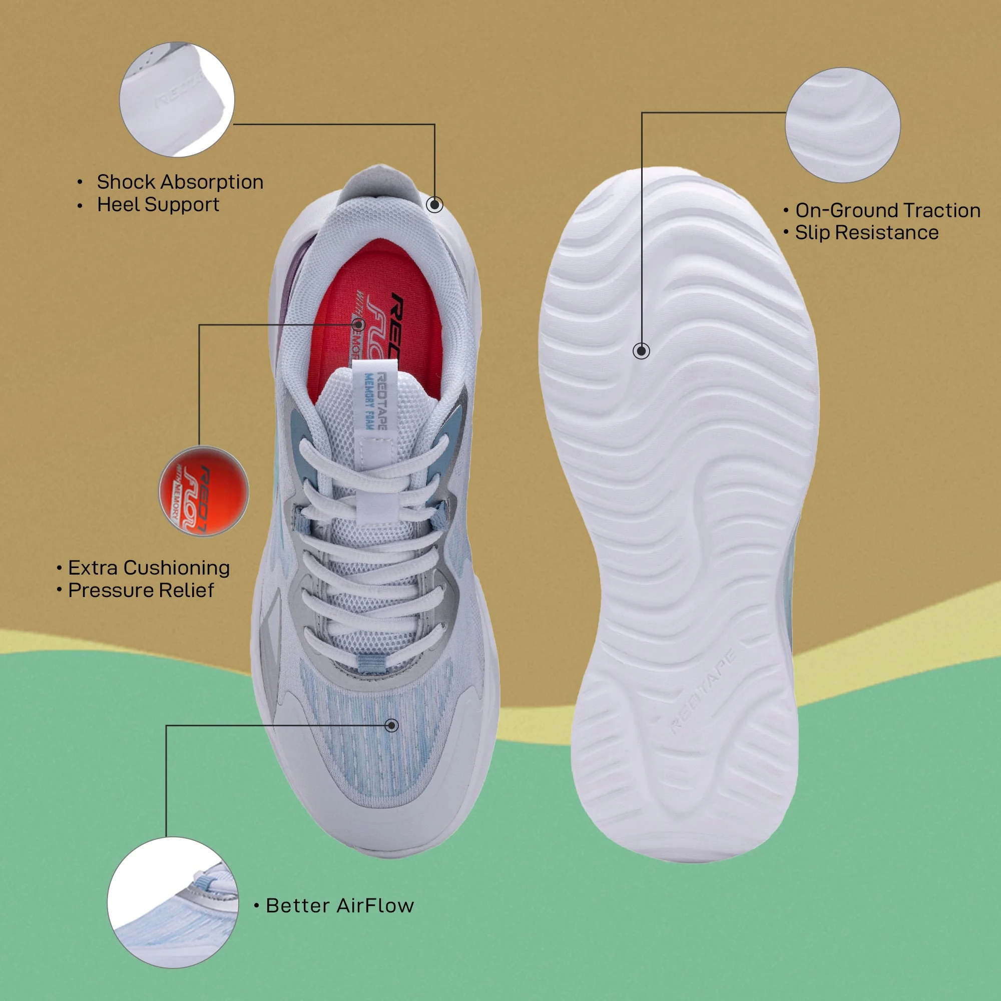 Women's Athleisure Sports Shoes | Low-Cut, Lightweight Comfort & Performance - Image 4