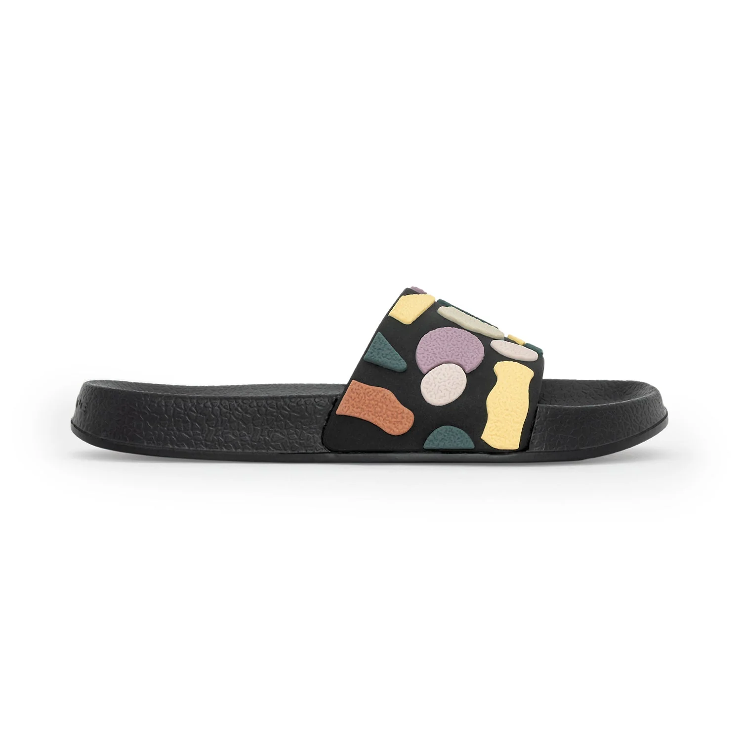 Women's Black Pool Sliders for Everyday Casual Comfort - Image 2