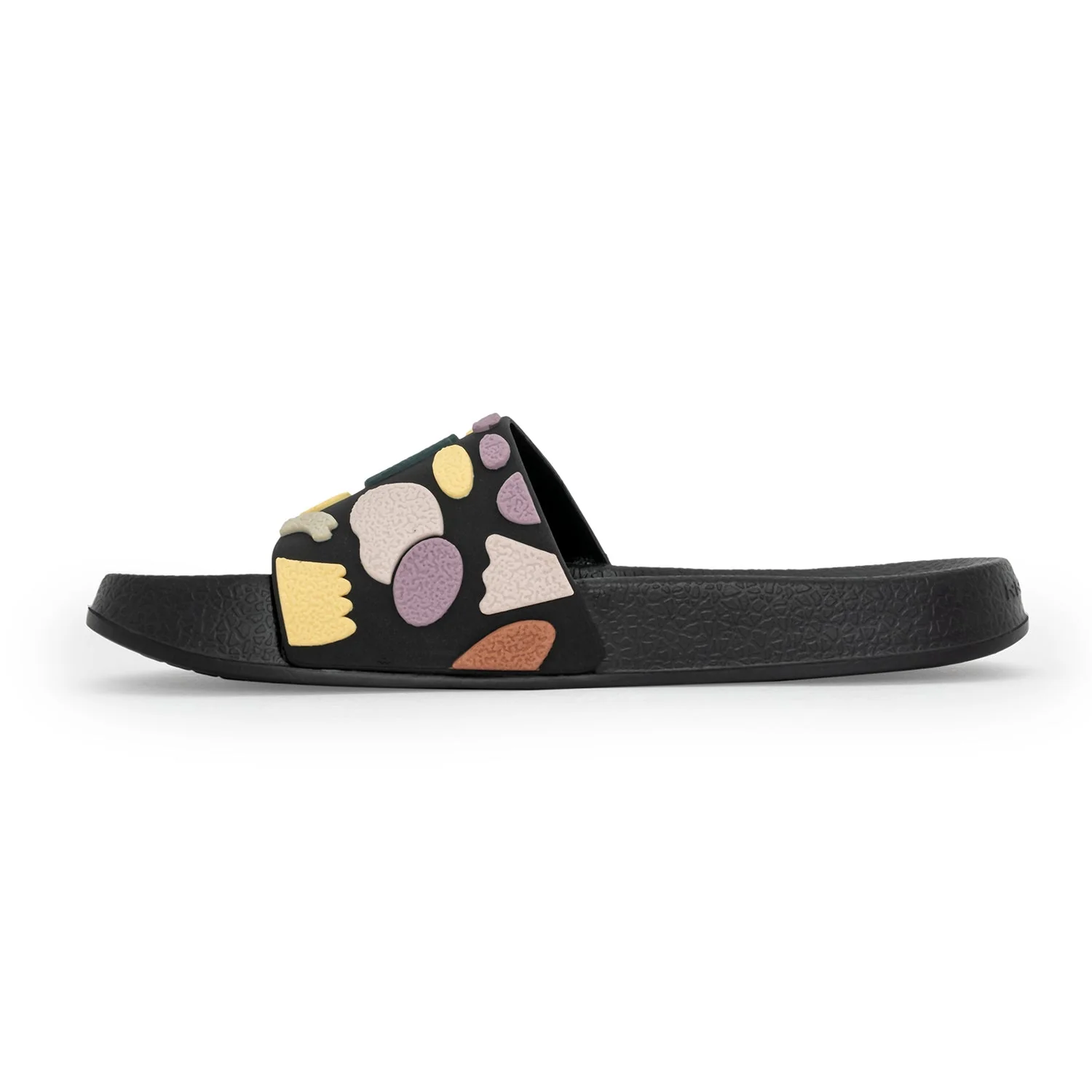 Women's Black Pool Sliders for Everyday Casual Comfort - Image 3