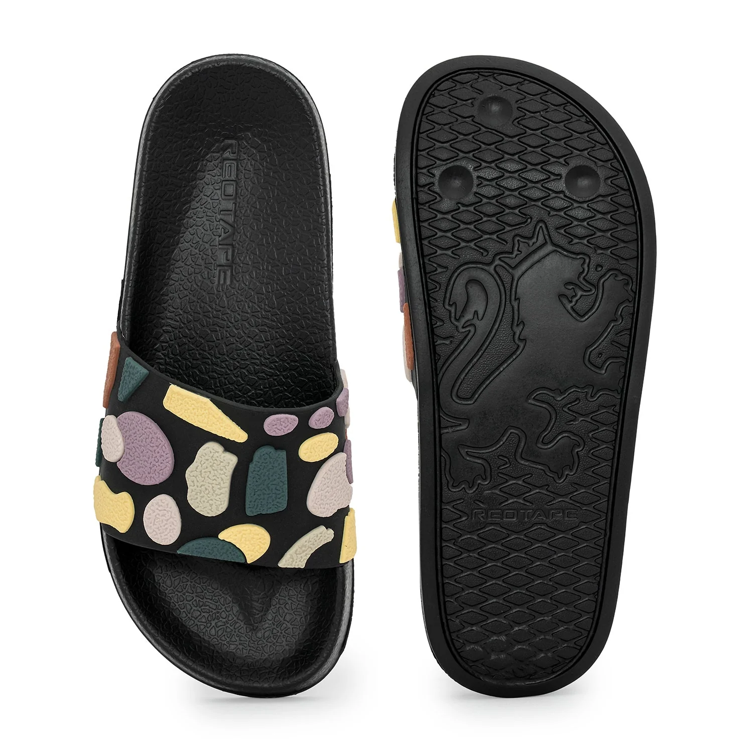 Women's Black Pool Sliders for Everyday Casual Comfort - Image 5