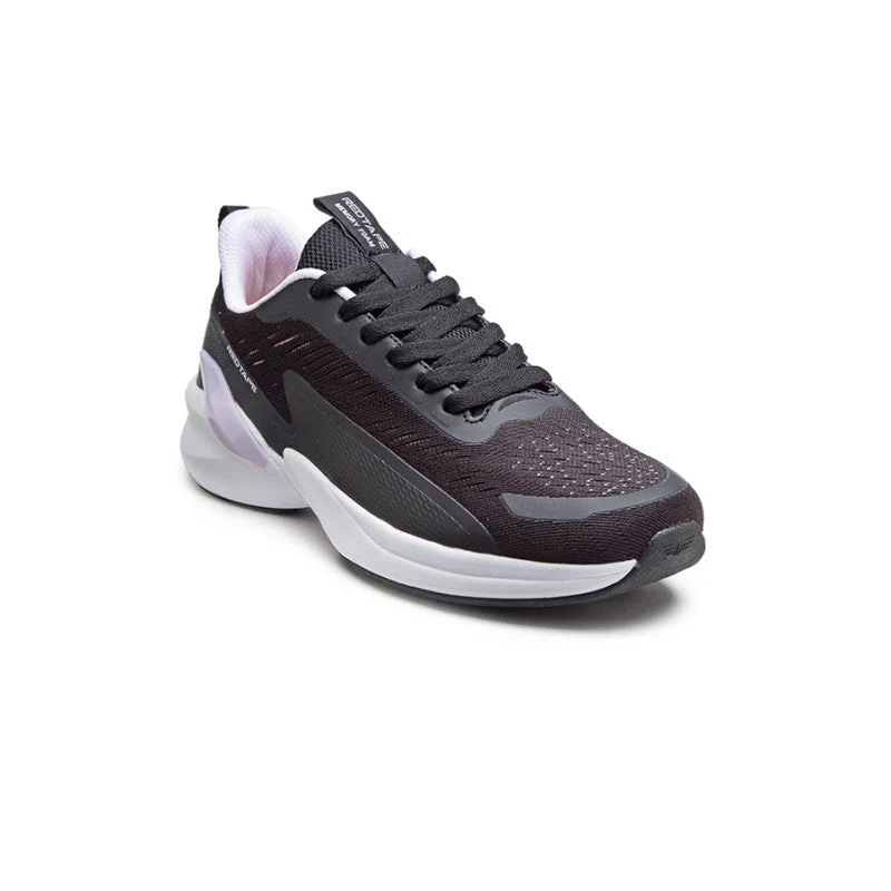 Women's Black Walking Shoes - Image 2