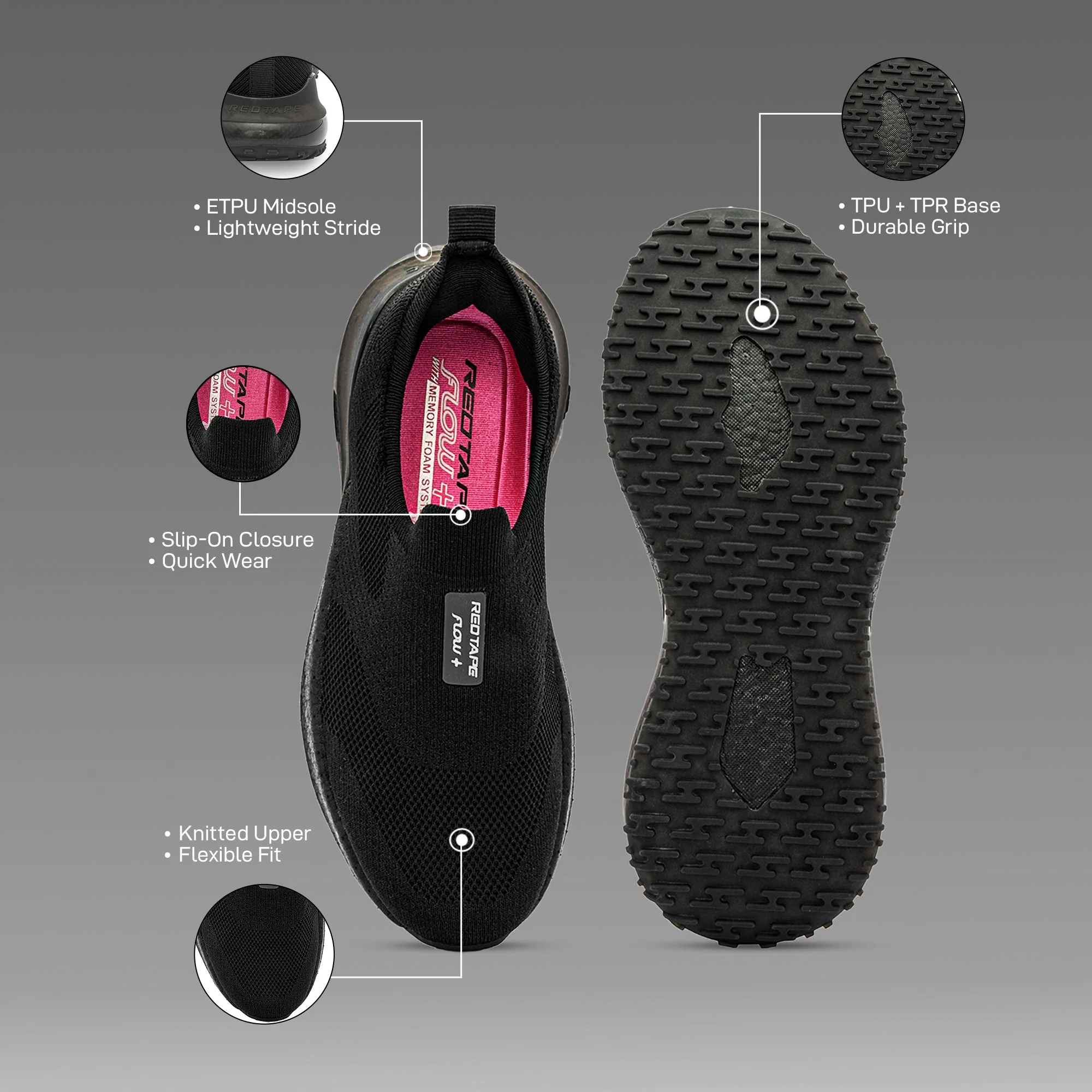 Women's DRIFT+ Slip-On Walking Shoes - Image 5