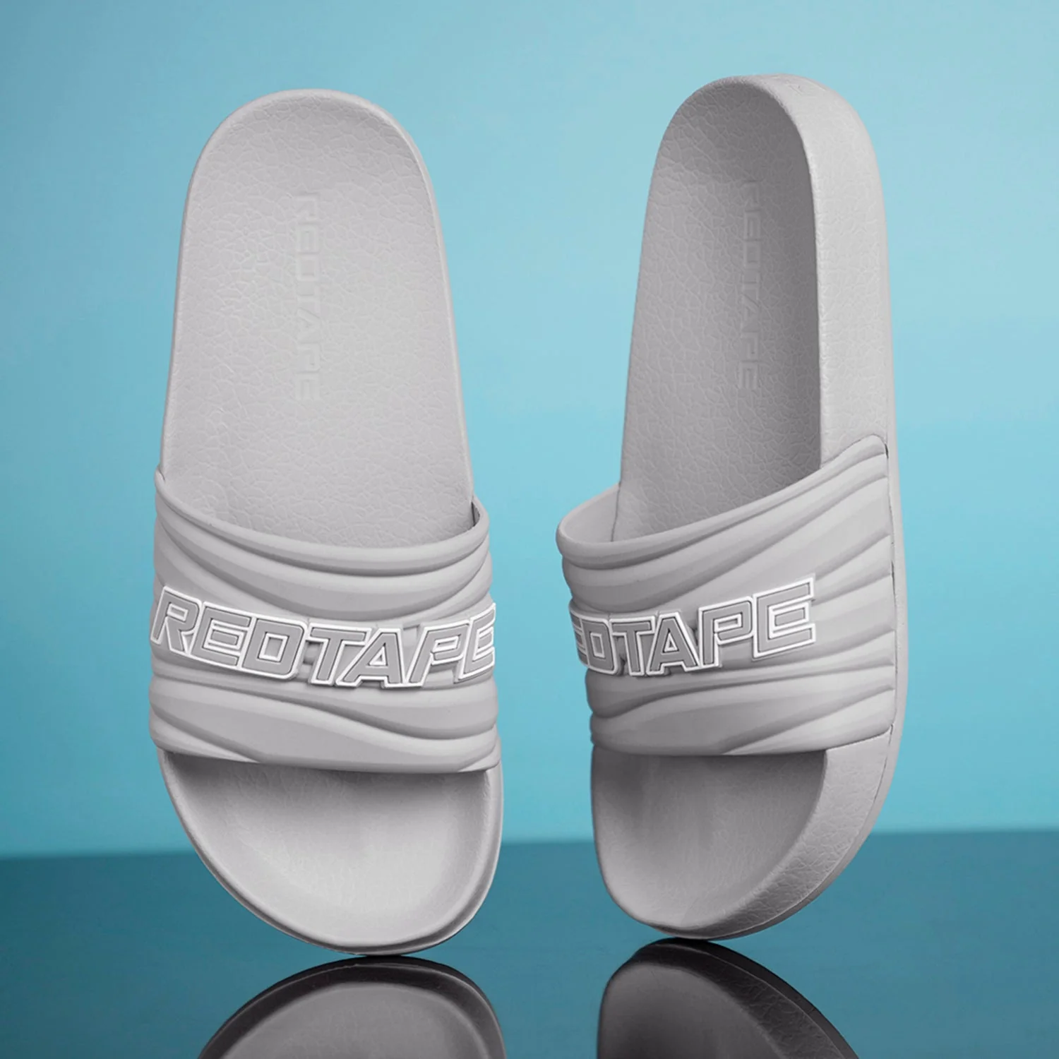 Women's Grey TPVR Sliders for Everyday Casual Comfort - Image 6