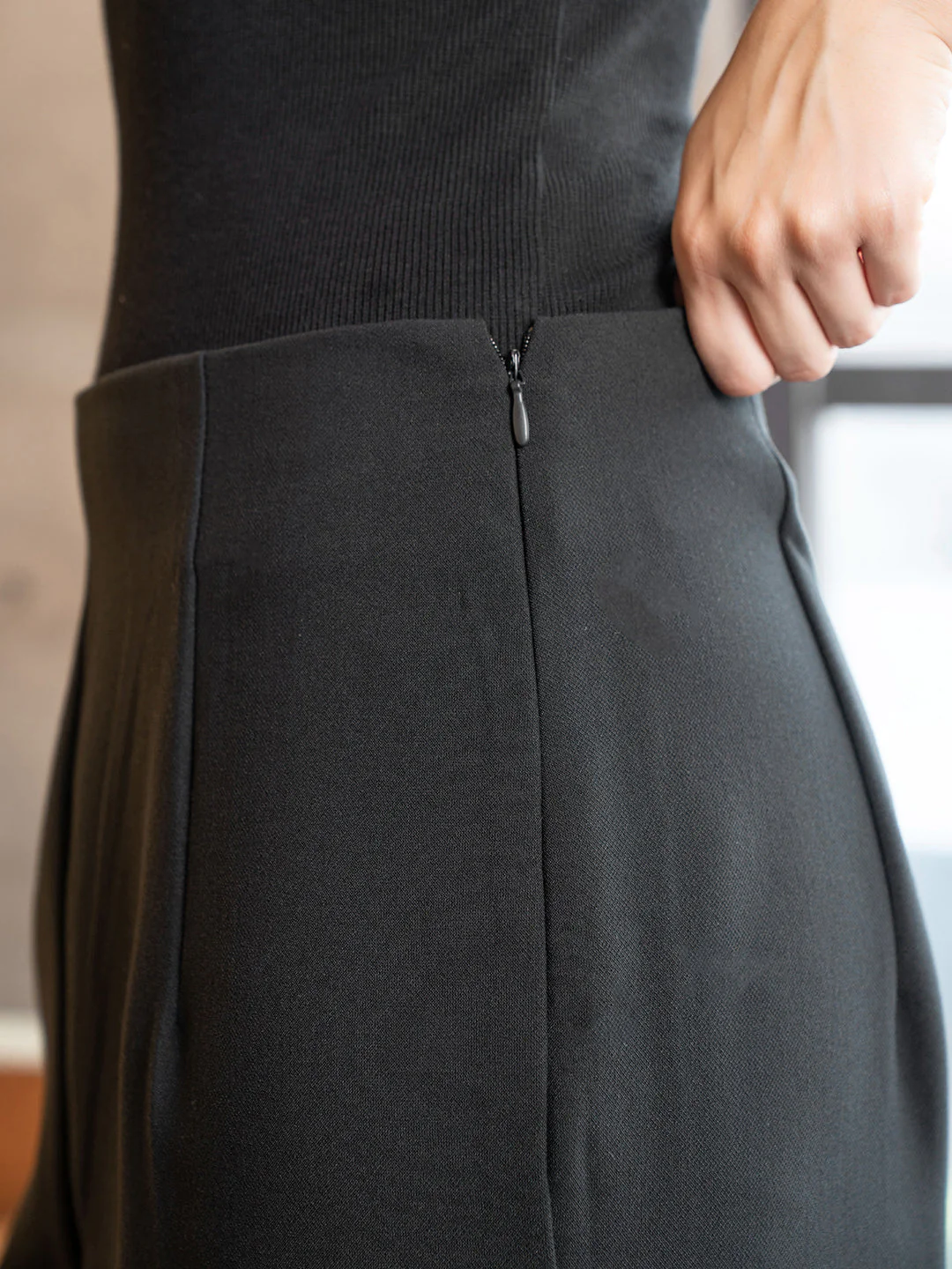Womenâ€™s High Waist Wide Leg Trouser - Image 8