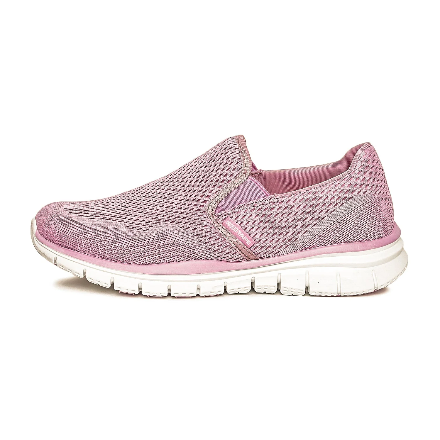 Women's Lilac Slip-On Walking Shoes for Active Comfort - Image 3