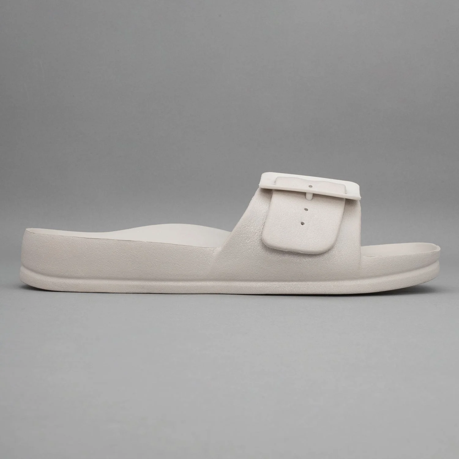 Women's Metallic Beige EVA Sliders for Everyday Casual Comfort - Image 2