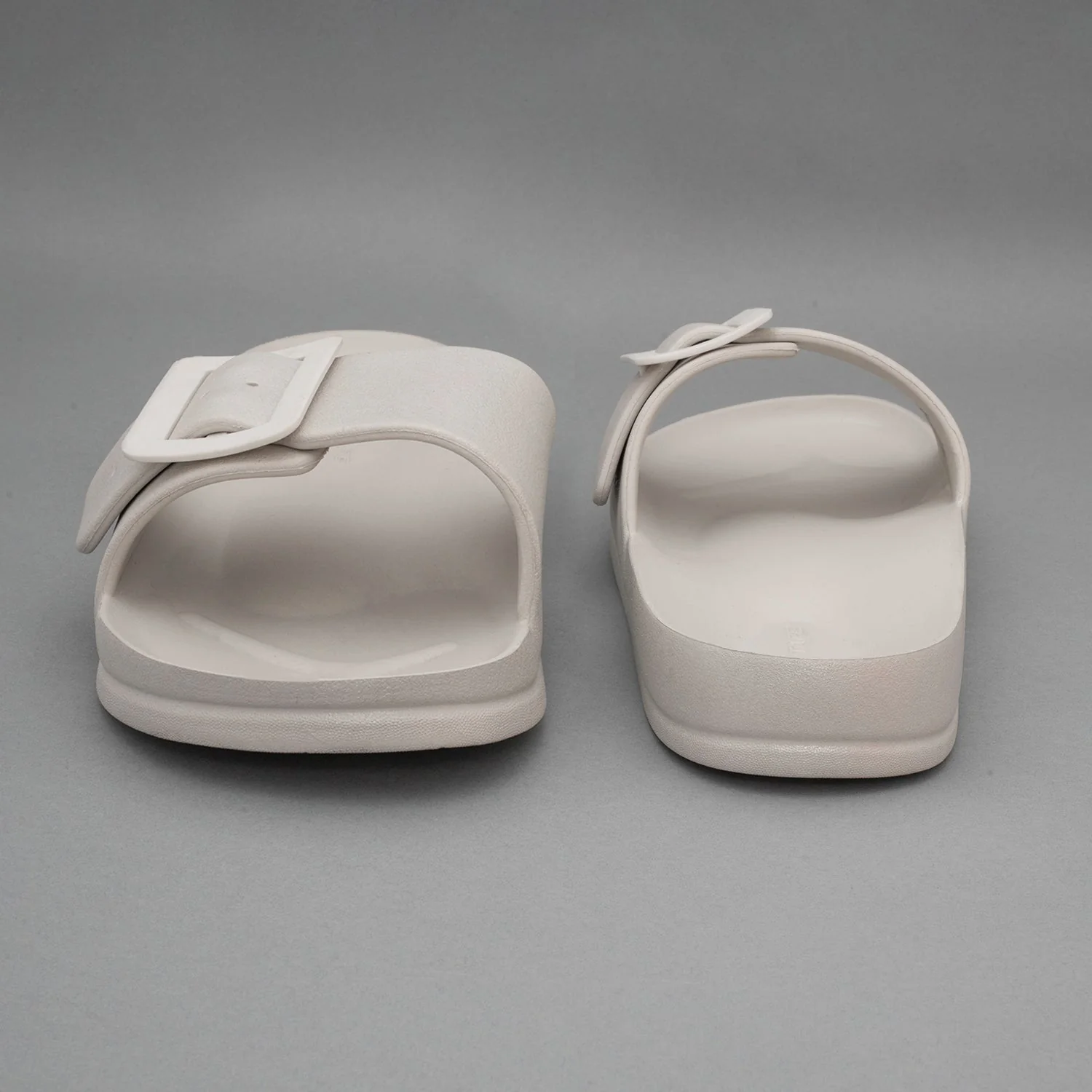 Women's Metallic Beige EVA Sliders for Everyday Casual Comfort - Image 4