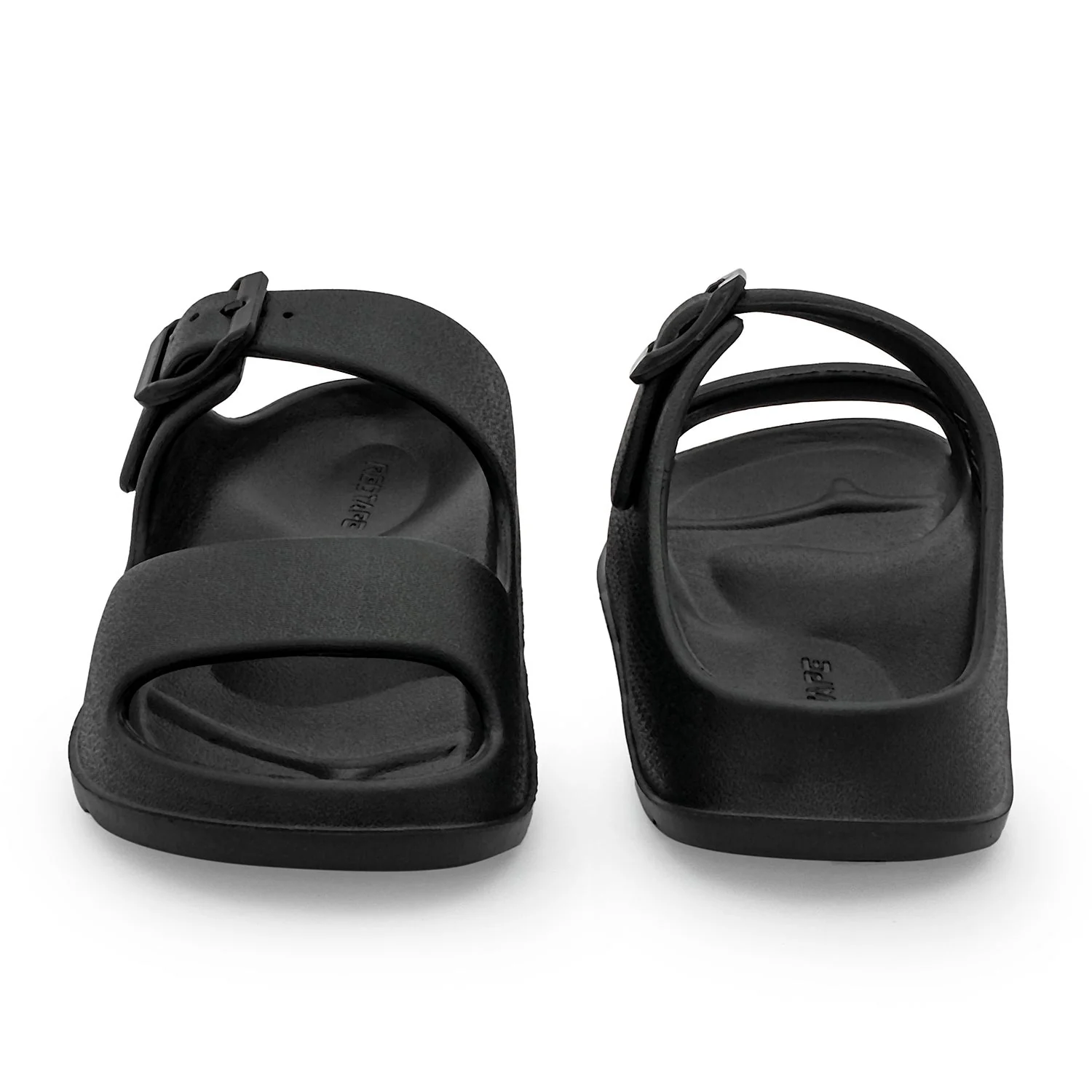 Women's  Pool Sliders with Buckle for Casual Everyday Comfort - Image 4