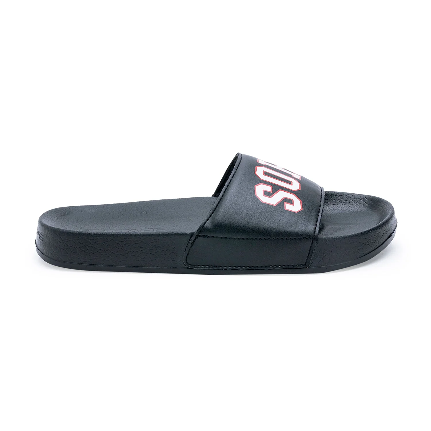 Womens Sliders in Black | Casual Pool Sliders - Image 2