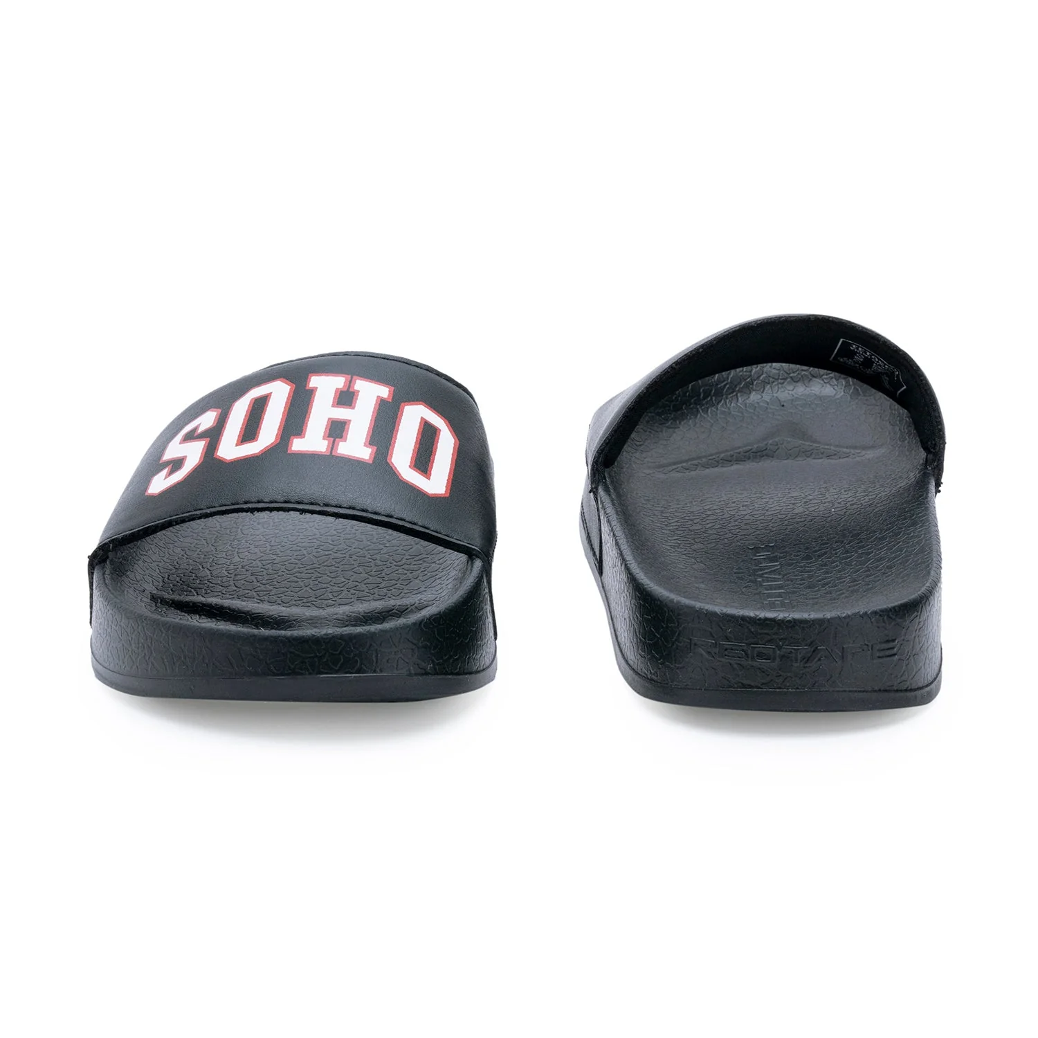 Womens Sliders in Black | Casual Pool Sliders - Image 4
