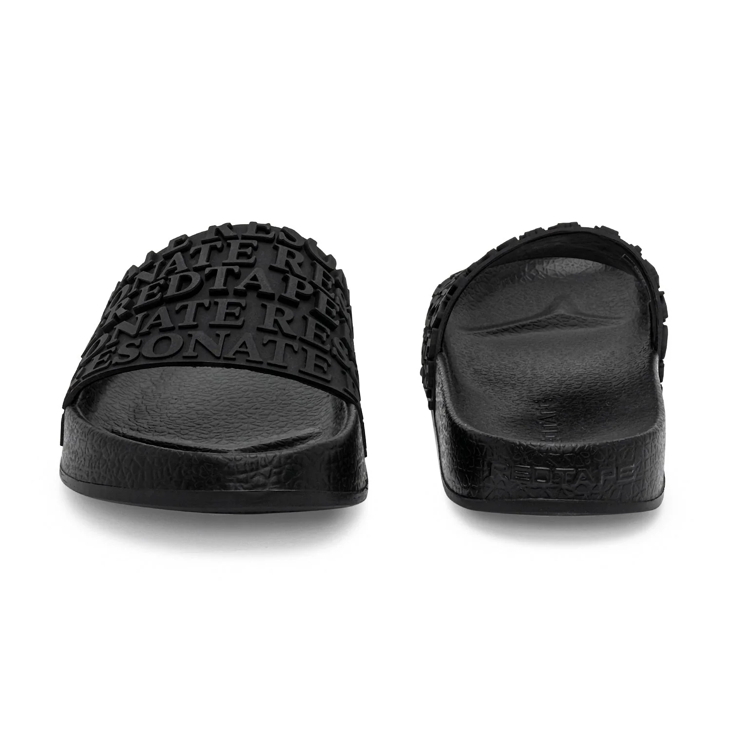 Womens Sliders in Black | Casual Pool Sliders - Image 4