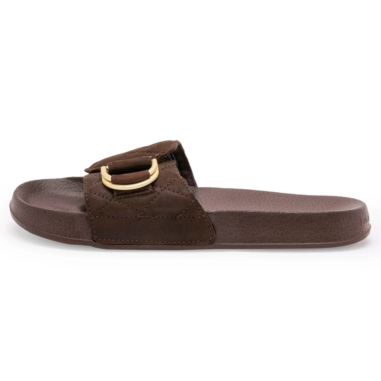 Womens Sliders in Brown | Casual Pool Sliders - Image 3