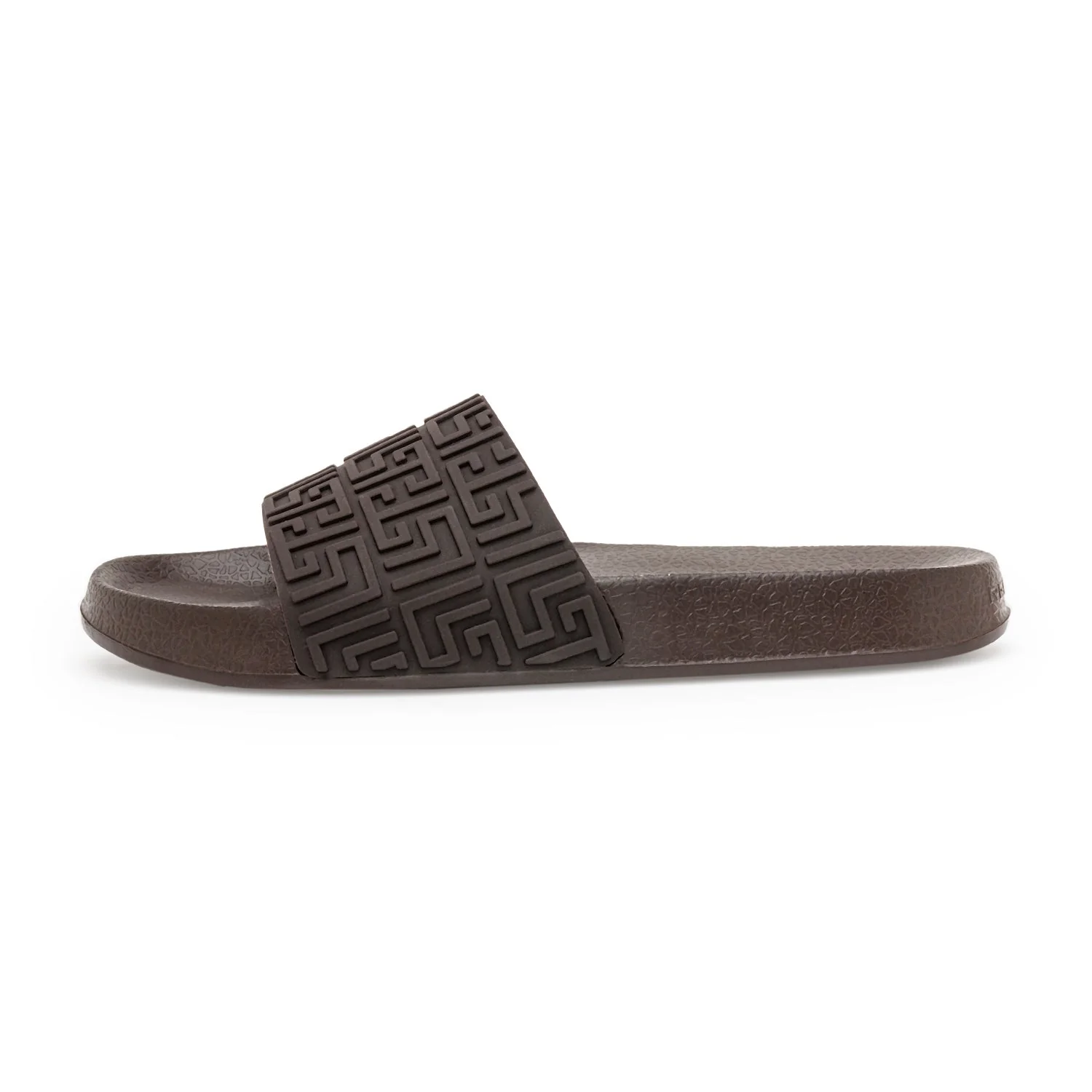 Womens Sliders in Brown | Casual Pool Sliders - Image 3