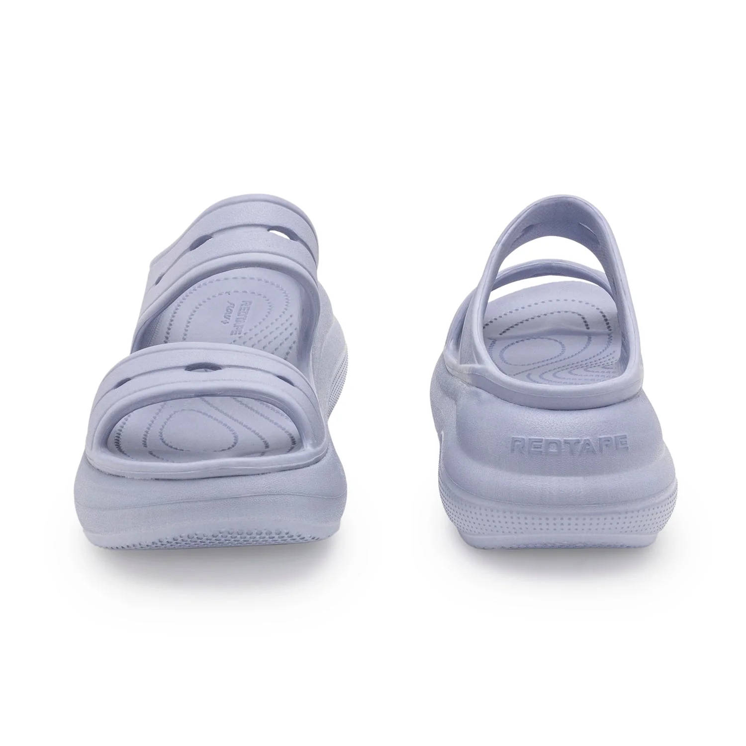 Womens Sliders in Dusty Blue | Casual Pool Sliders - Image 4