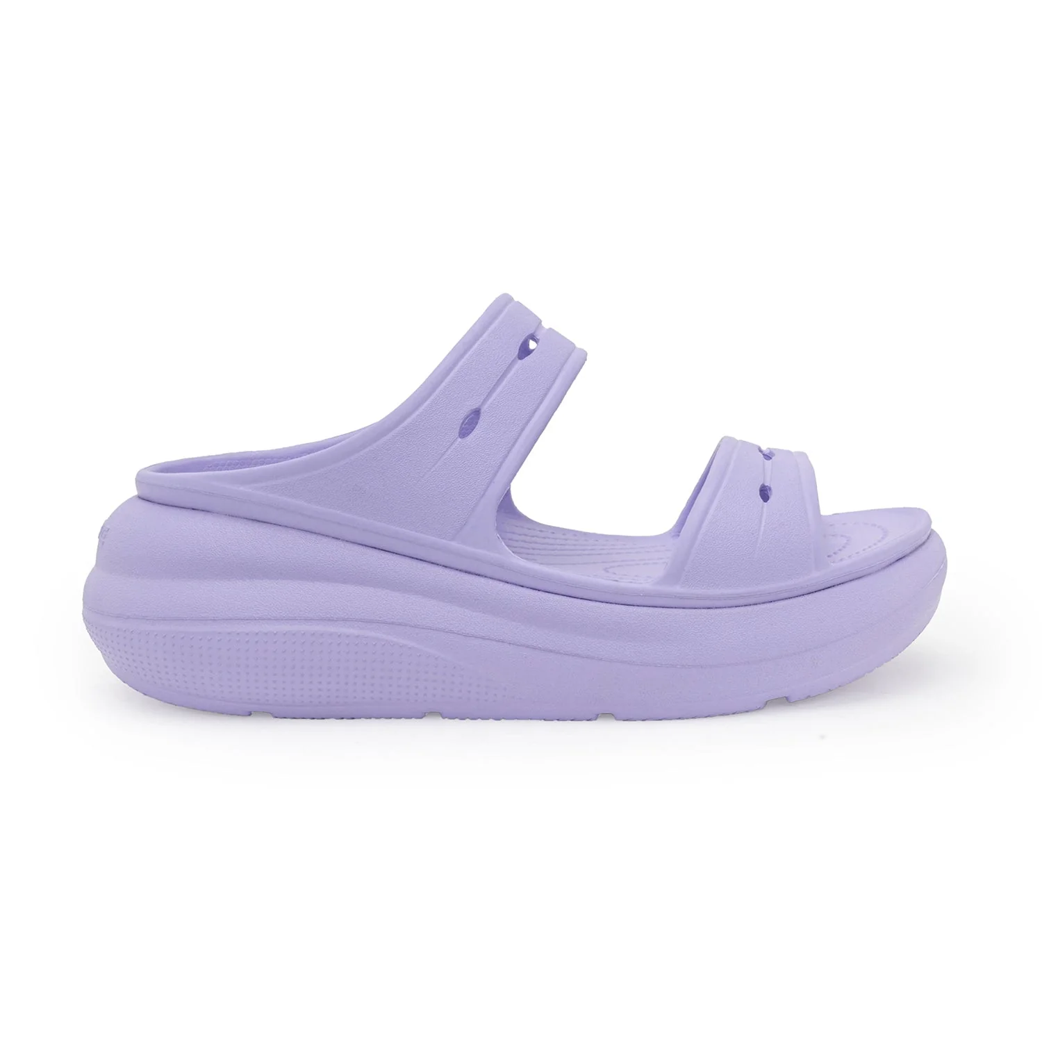 Womens Sliders in Lavender | Casual Pool Sliders - Image 2